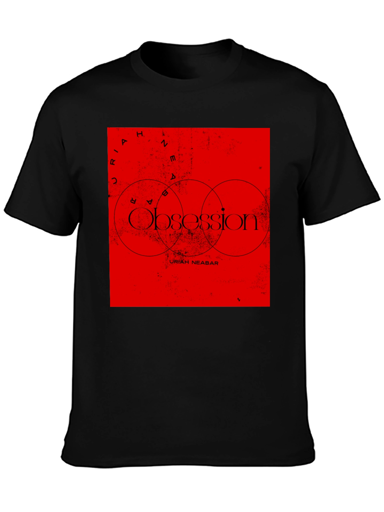 Uriah Nearbar Obsession T-Shirt - Red Graphic Tee