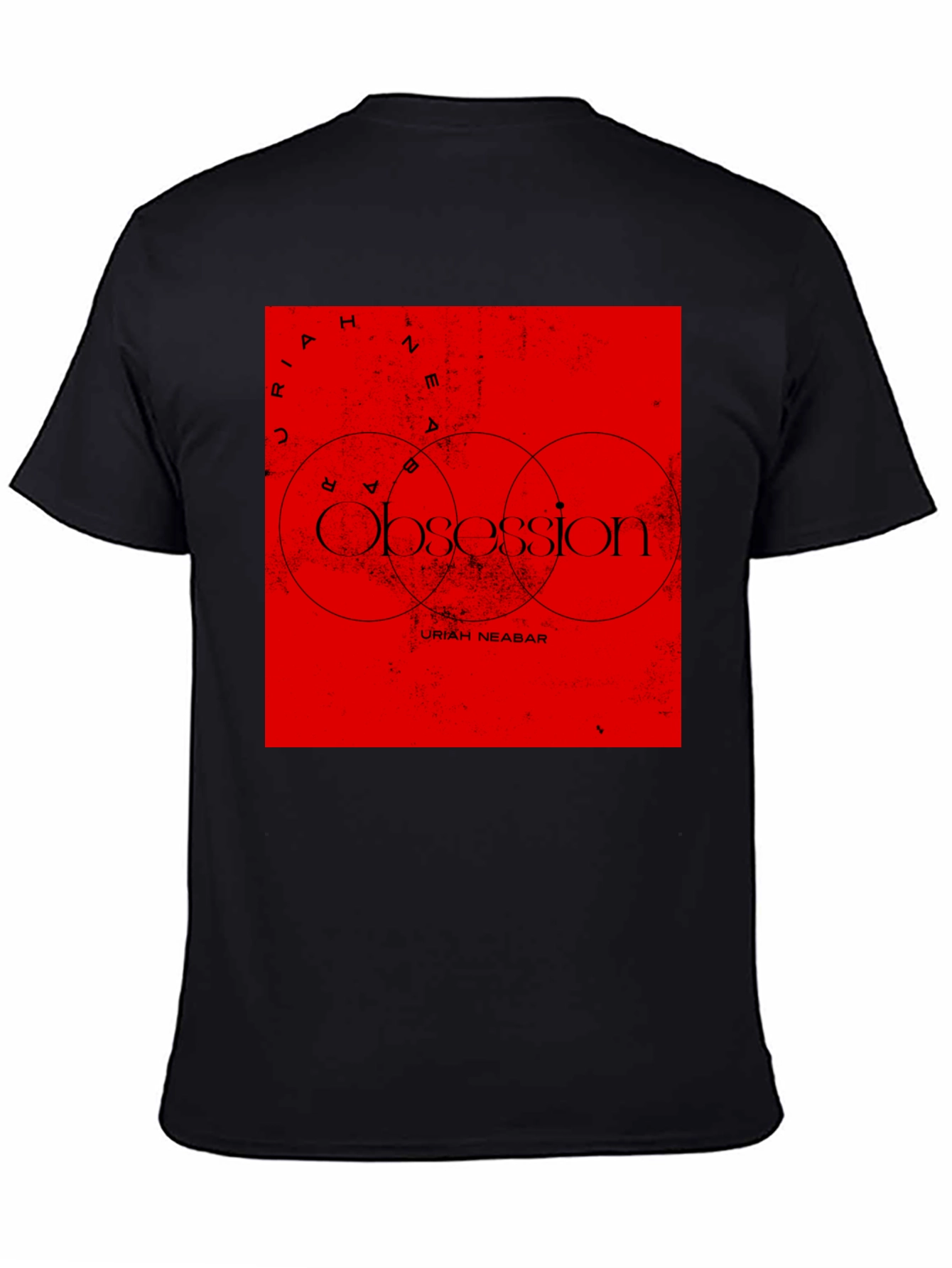Uriah Nearbar Obsession T-Shirt - Red Graphic Tee