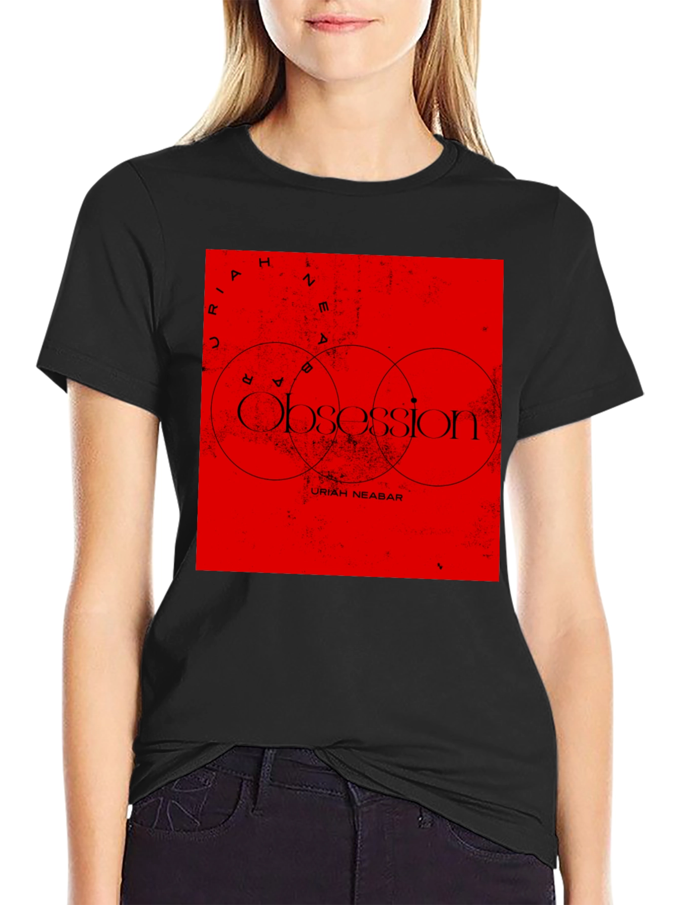 Uriah Nearbar Obsession T-Shirt - Red Graphic Tee
