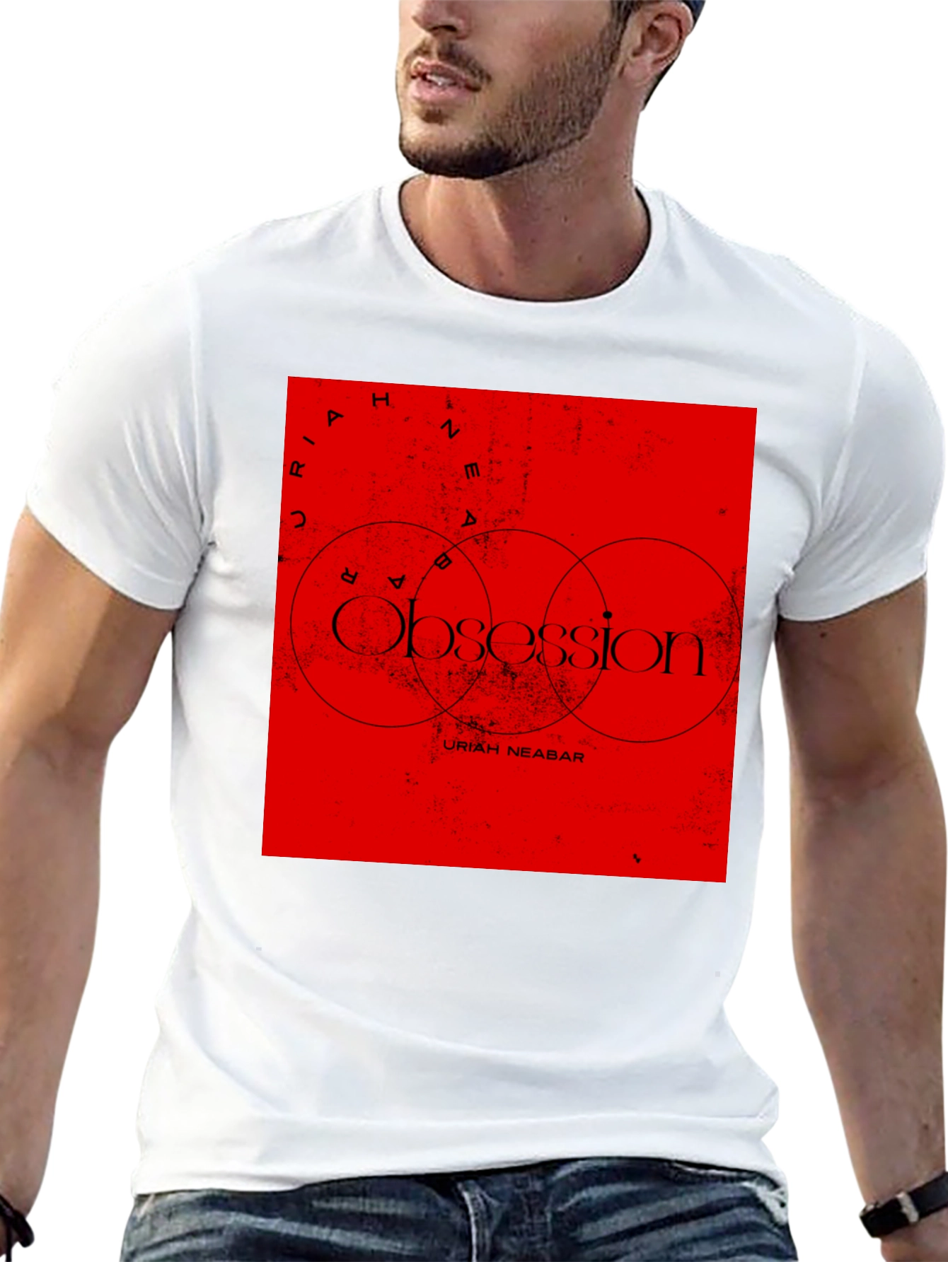 Uriah Nearbar Obsession T-Shirt - Red Graphic Tee