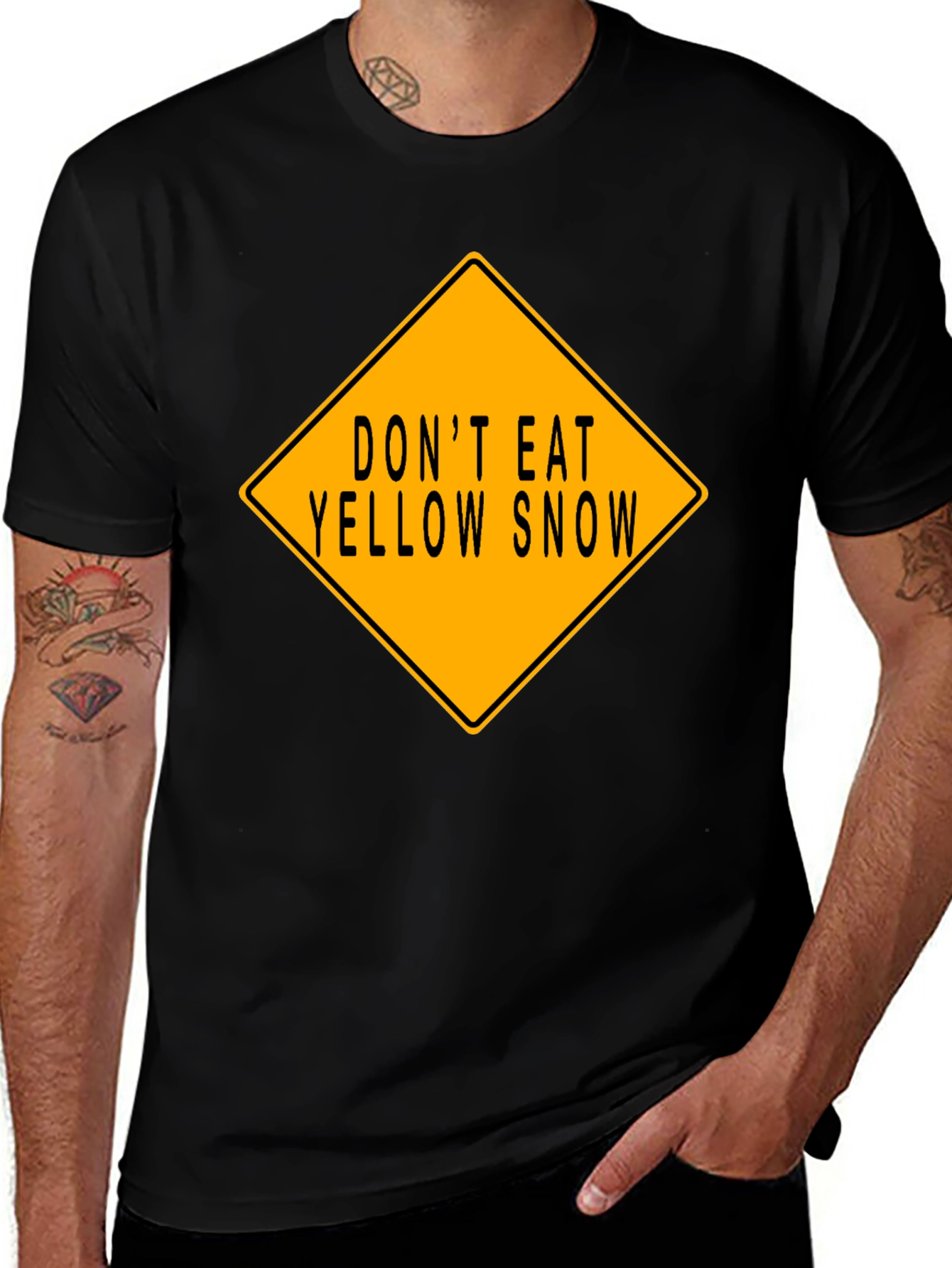 Dont Eat Yellow Snow Graphic T-Shirt
