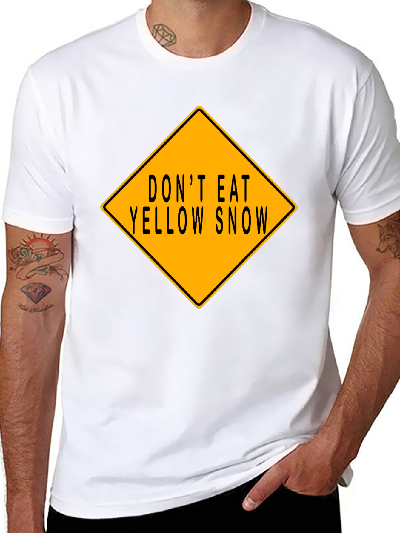 Dont Eat Yellow Snow Graphic T-Shirt