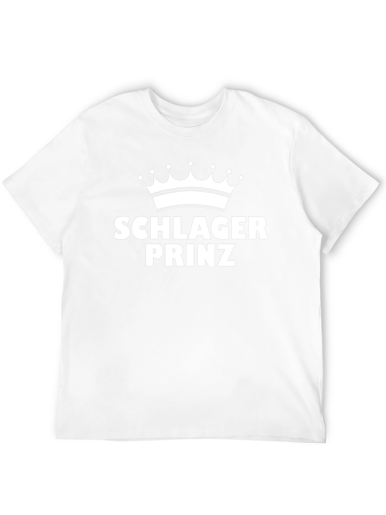 Schlager Prinz Black T-Shirt