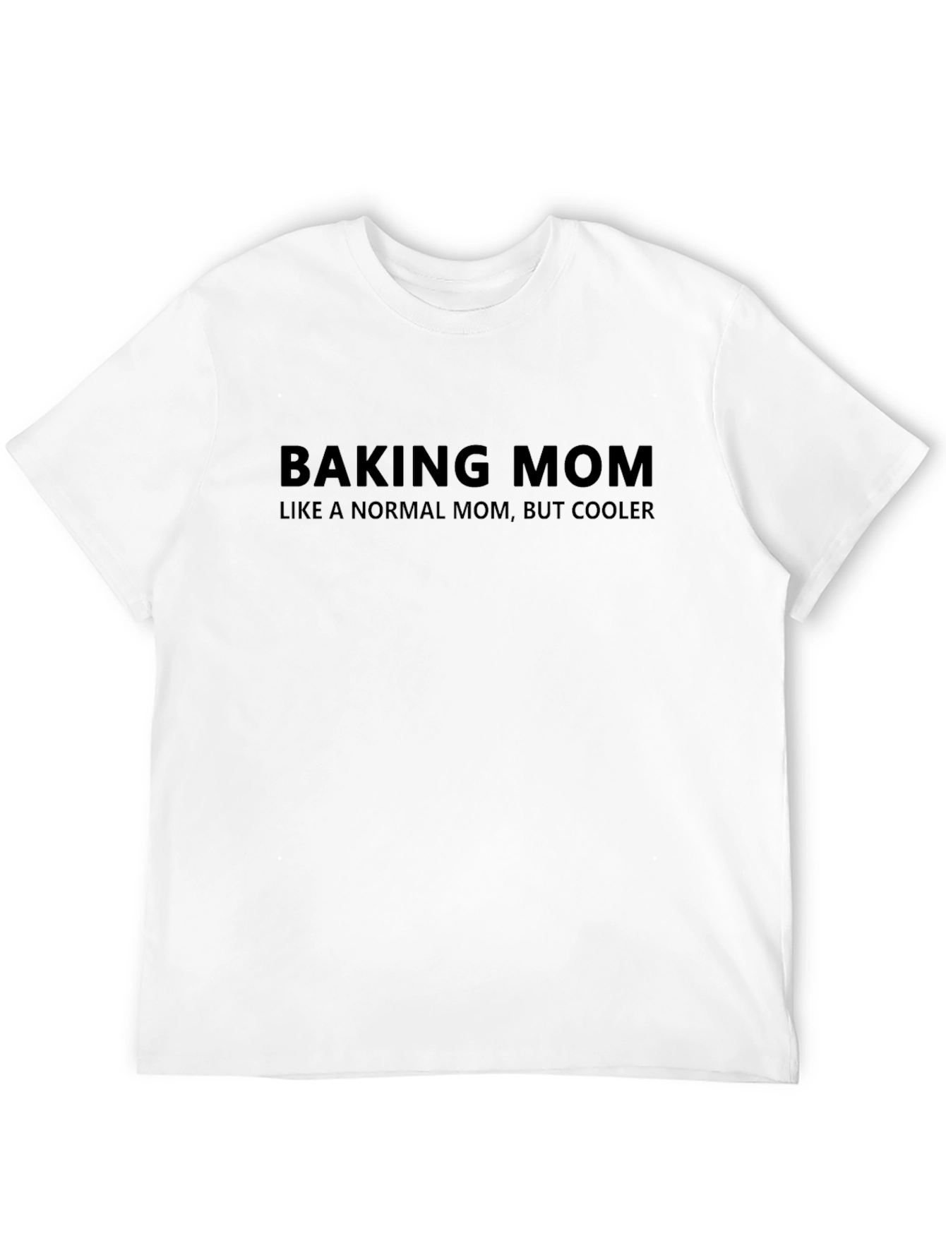 Baking Mom Graphic Tee - Cool Mom Shirt
