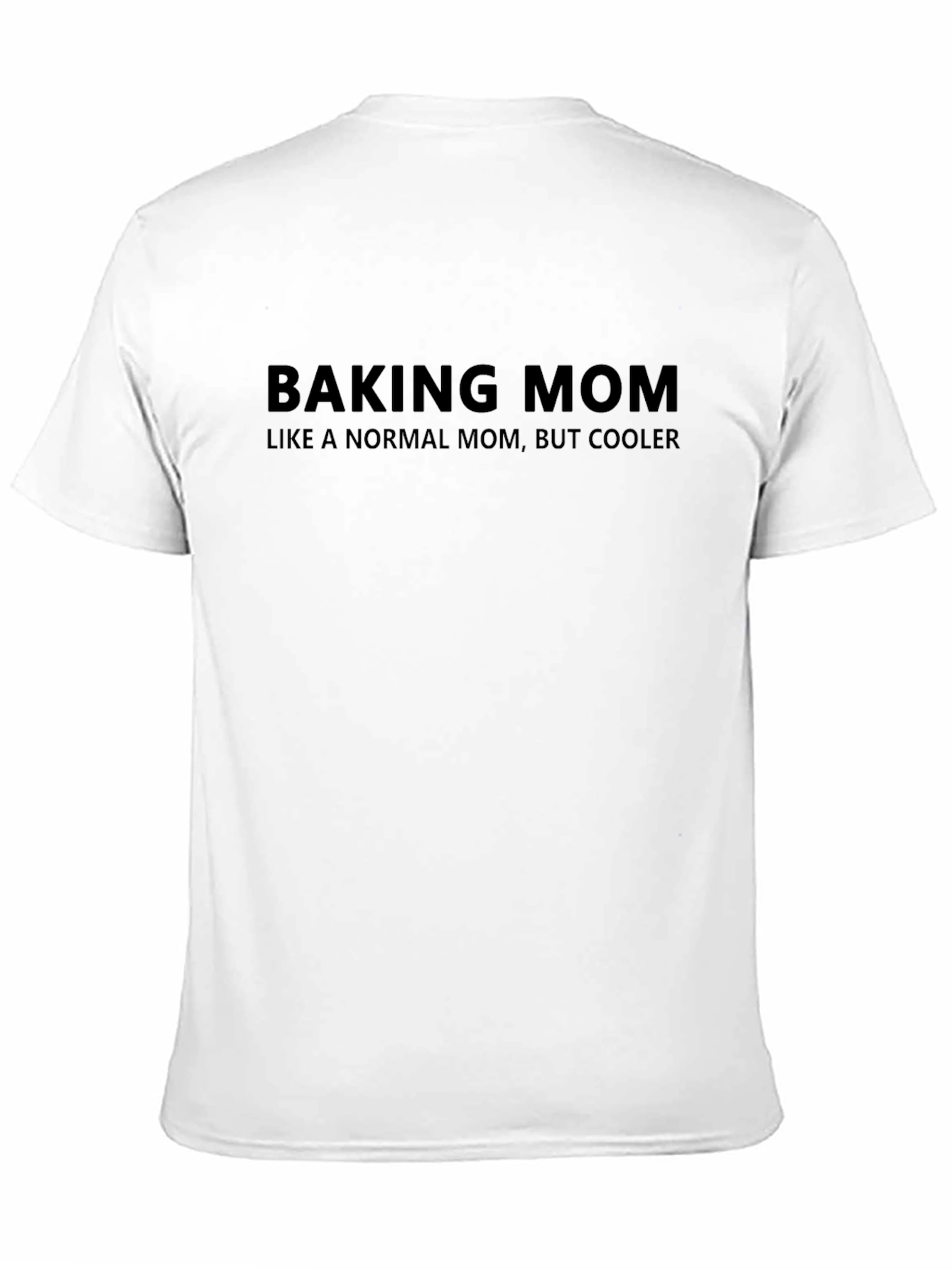 Baking Mom Graphic Tee - Cool Mom Shirt