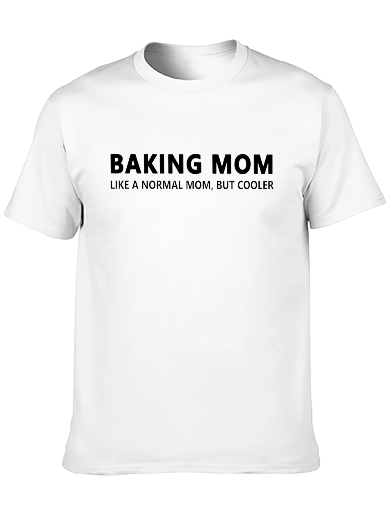 Baking Mom Graphic Tee - Cool Mom Shirt