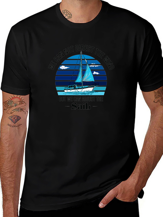 Sailing T-Shirt - Adjust the Sail