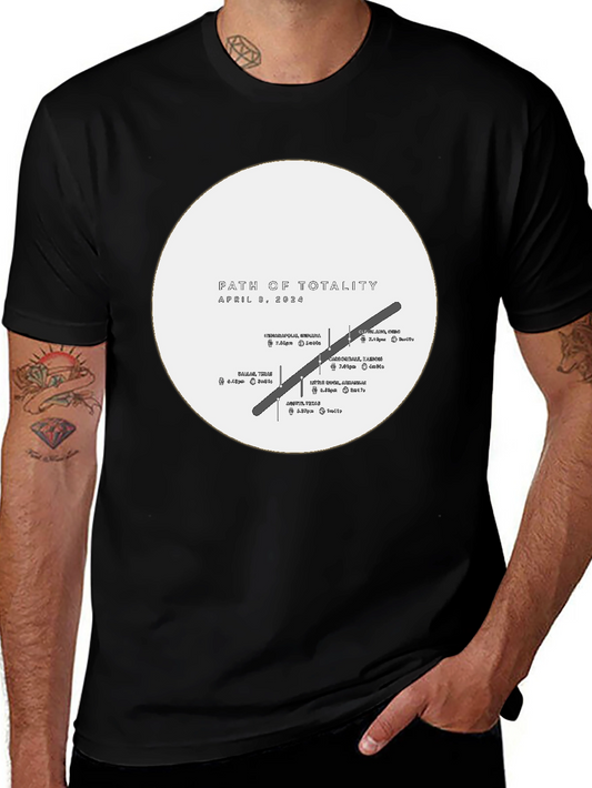 Path of Totality April 8 2024 Eclipse T-Shirt