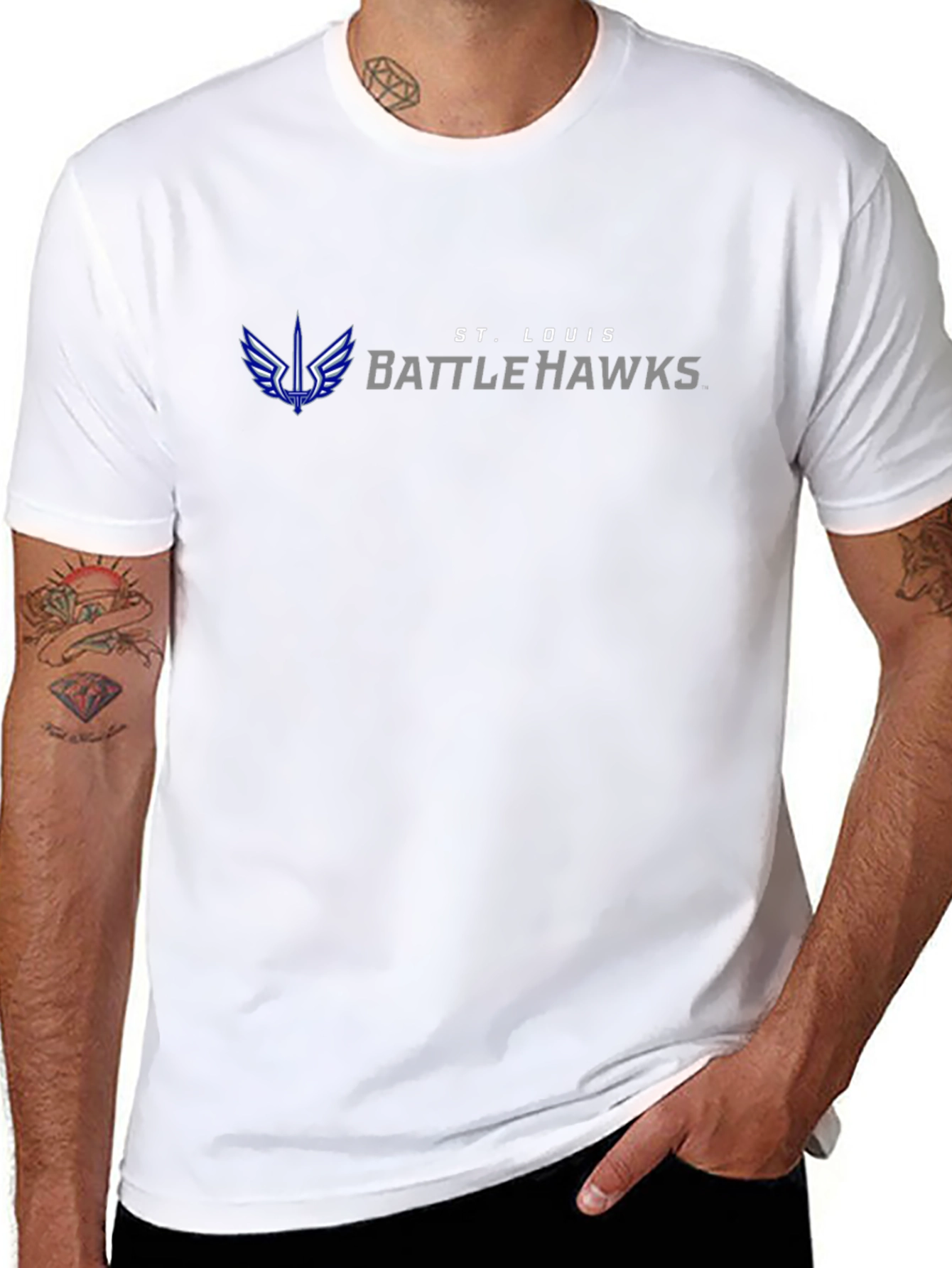 St. Louis Battlehawks Black T-Shirt