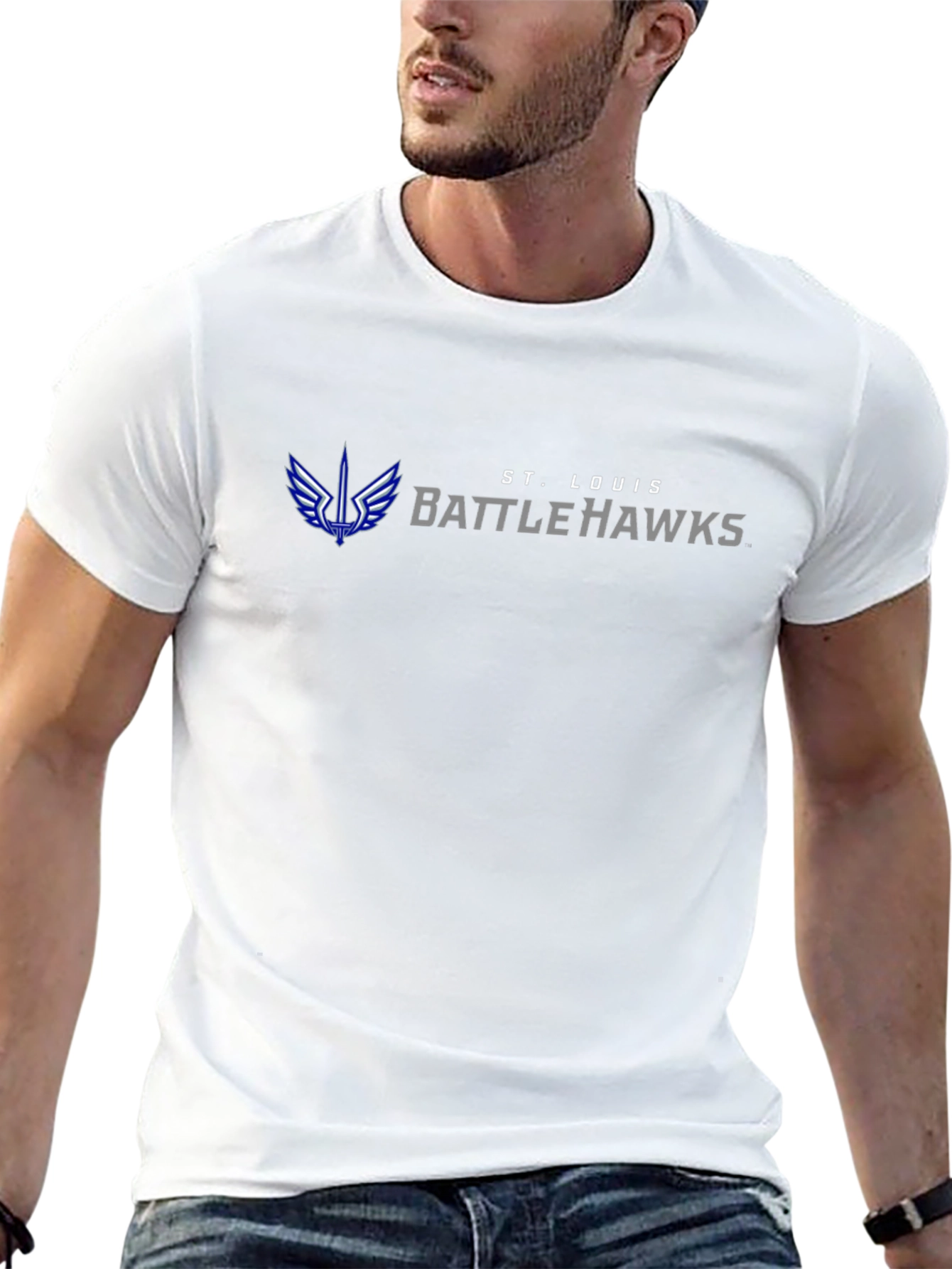 St. Louis Battlehawks Black T-Shirt