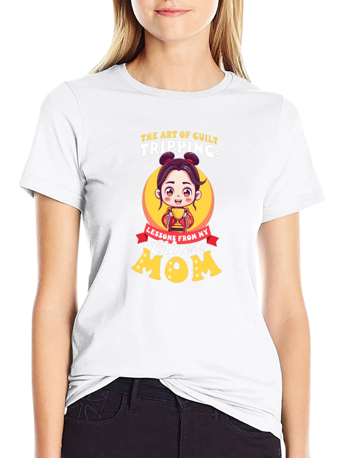 Art of Guilt Tripping Chinese Mom T-Shirt