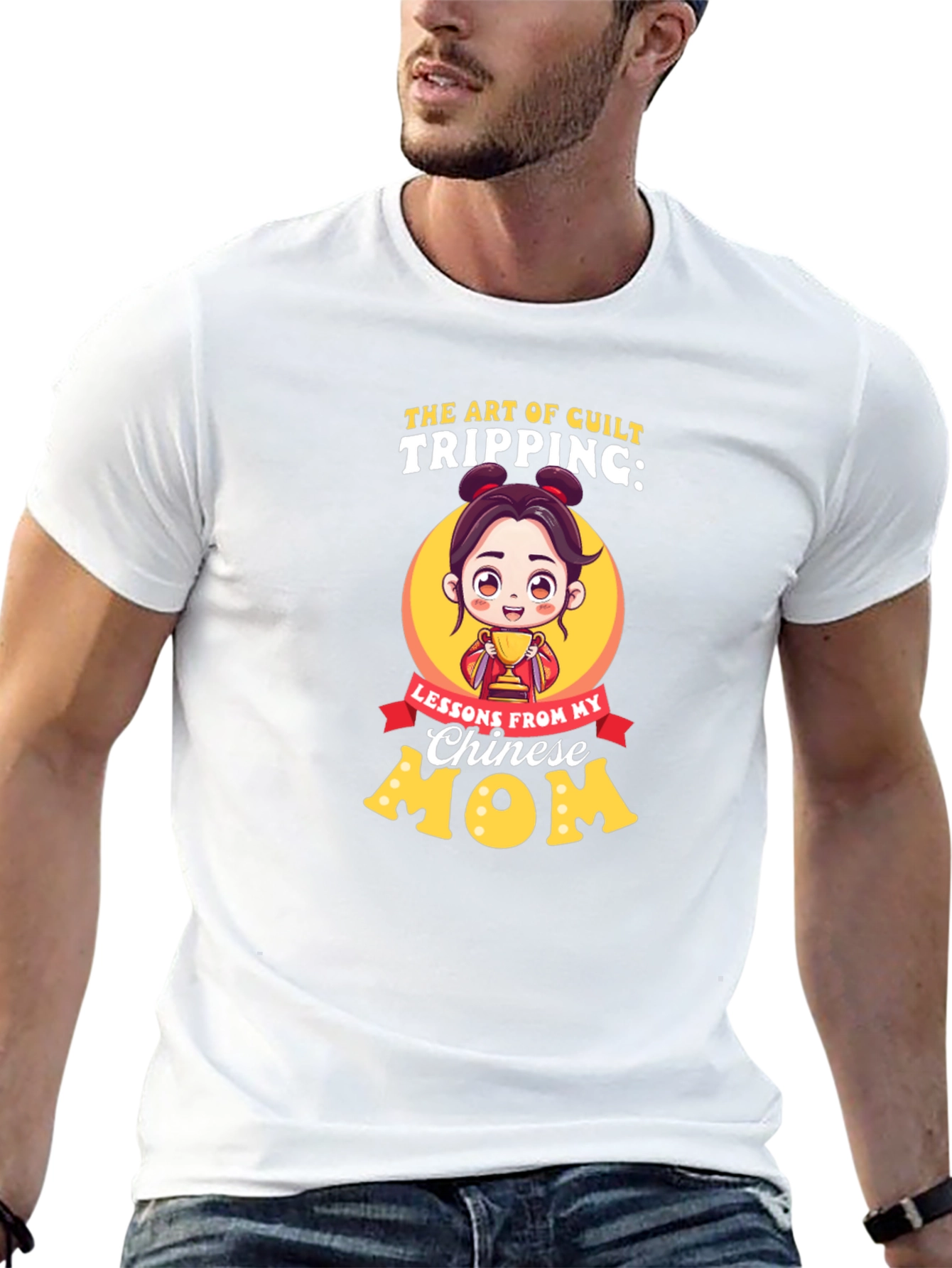 Art of Guilt Tripping Chinese Mom T-Shirt