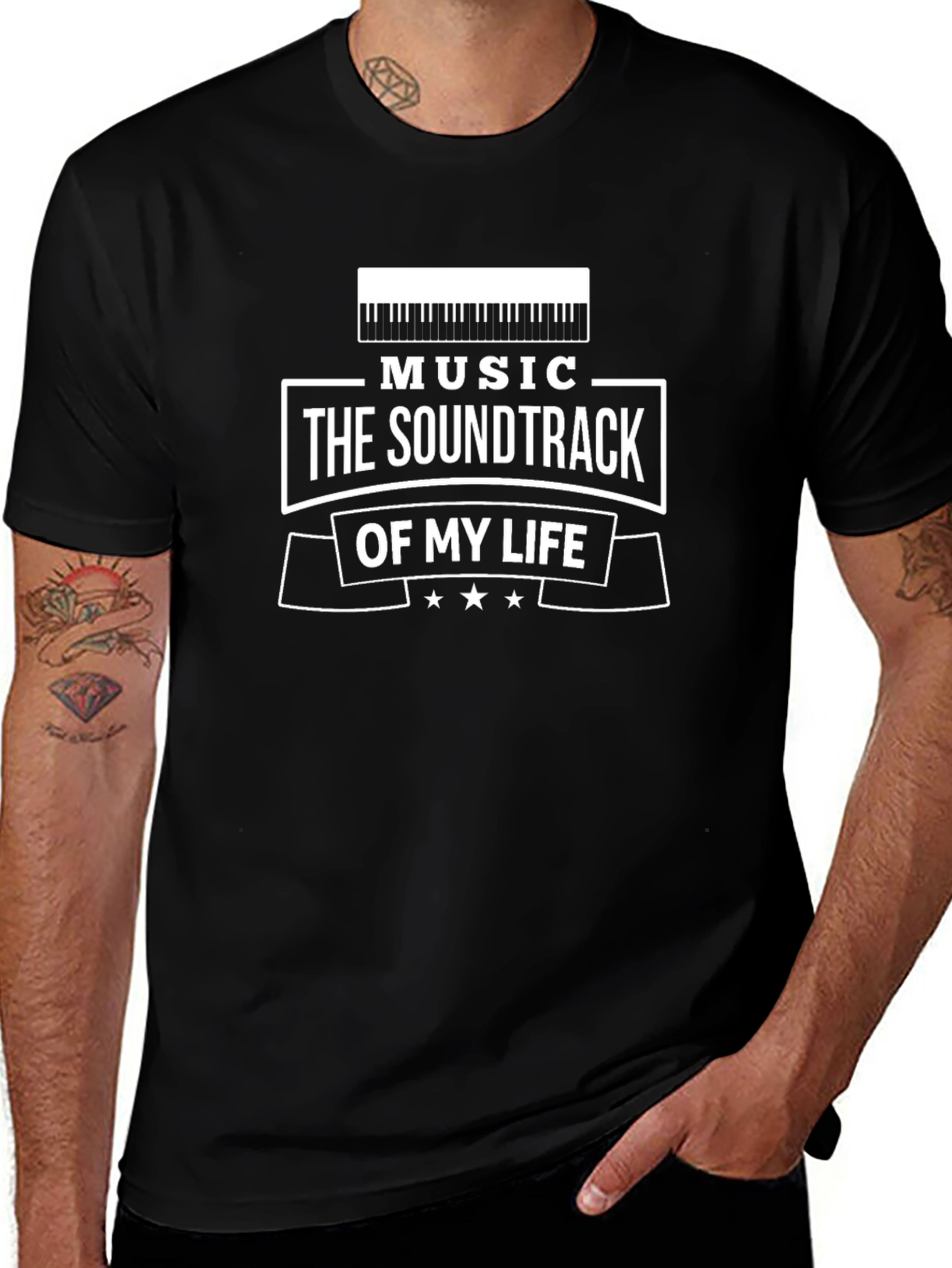 Music Soundtrack of My Life Graphic Tee
