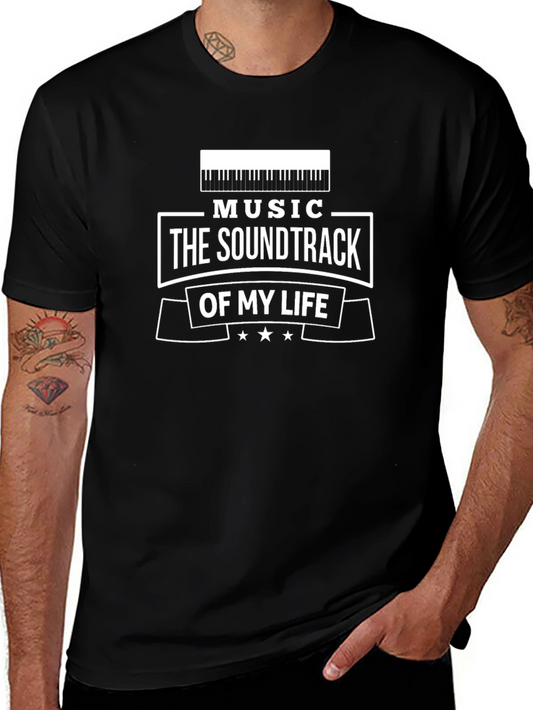 Music Soundtrack of My Life Graphic Tee