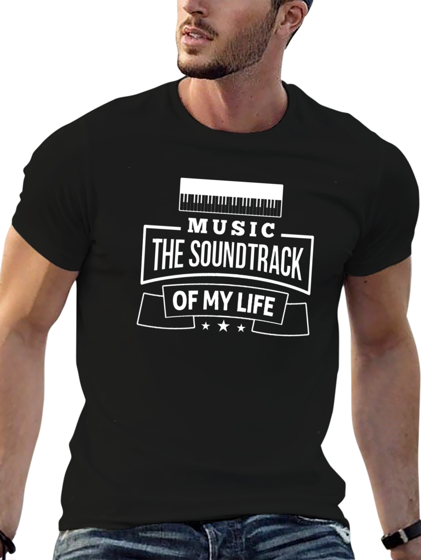 Music Soundtrack of My Life Graphic Tee