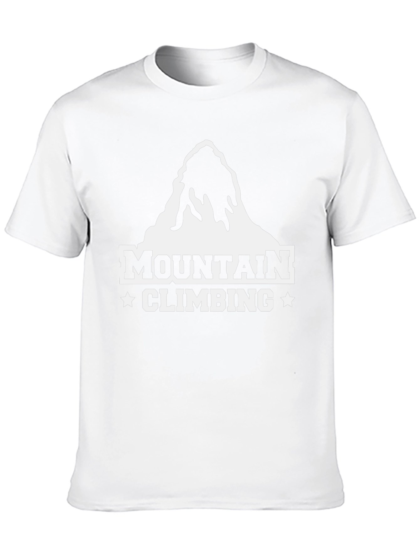 Mountain Climbing Graphic T-Shirt - Black