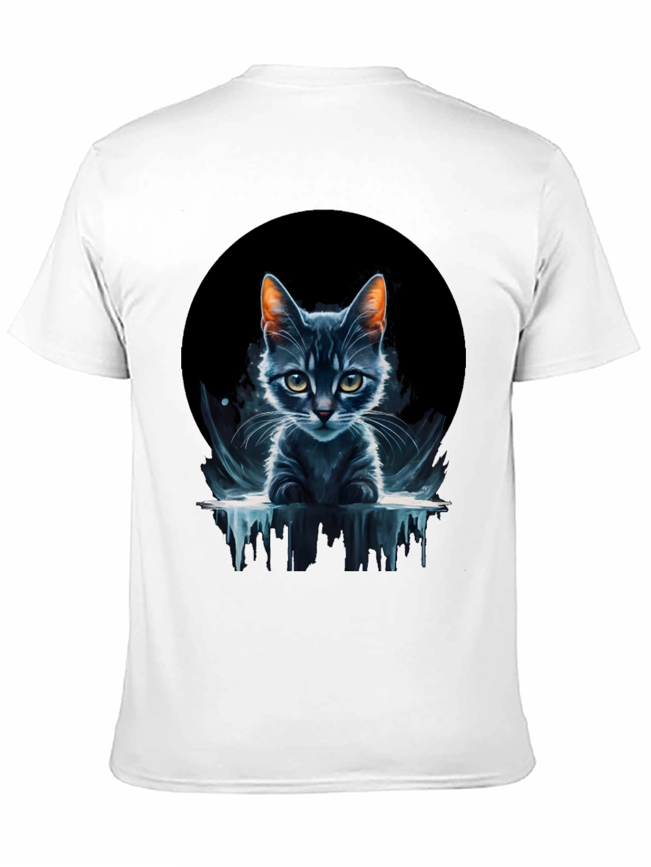 Cool Cat Graphic Tee - Unique Design