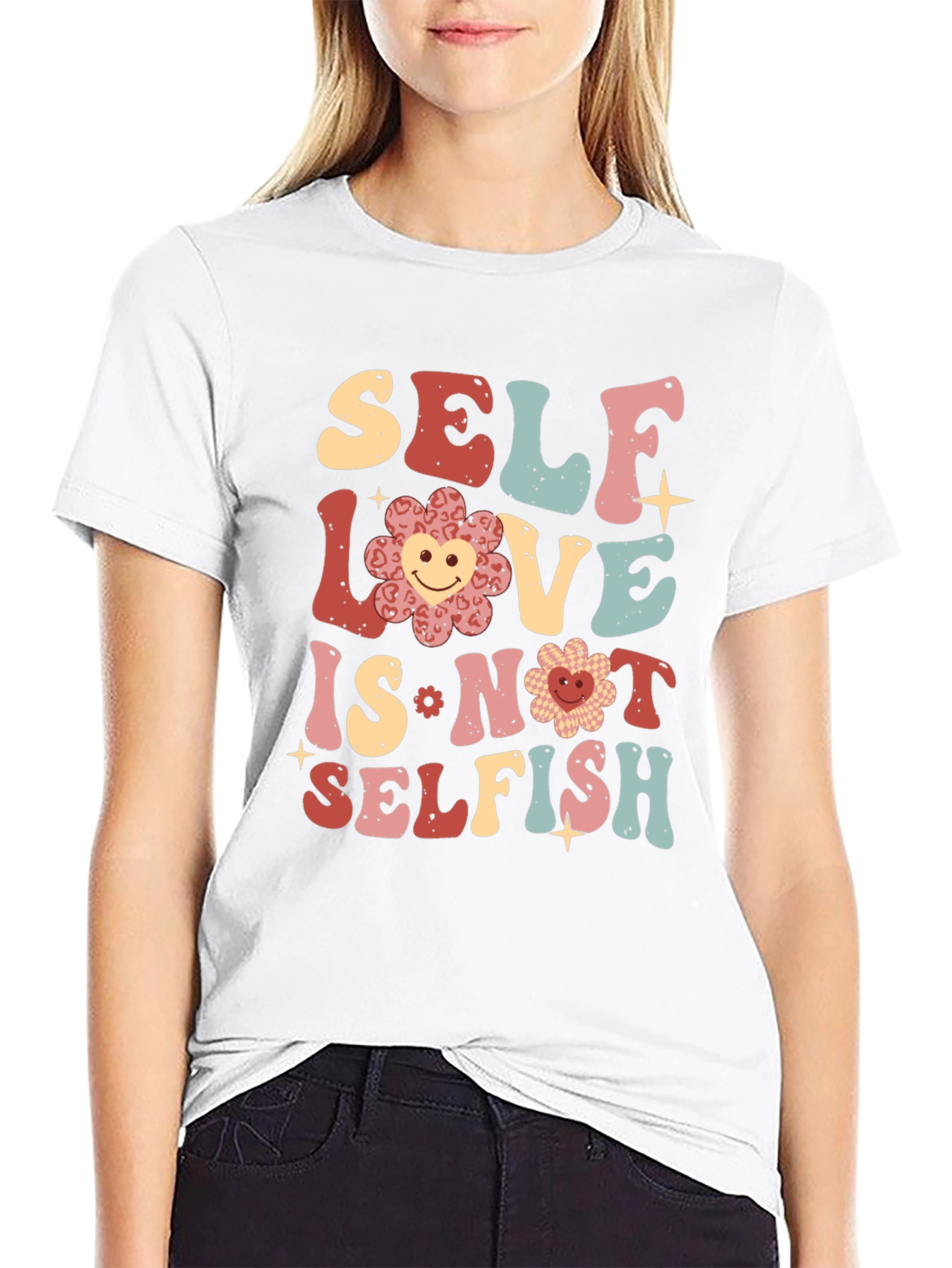 Self Love Graphic Tee - Trendy Unisex Shirt