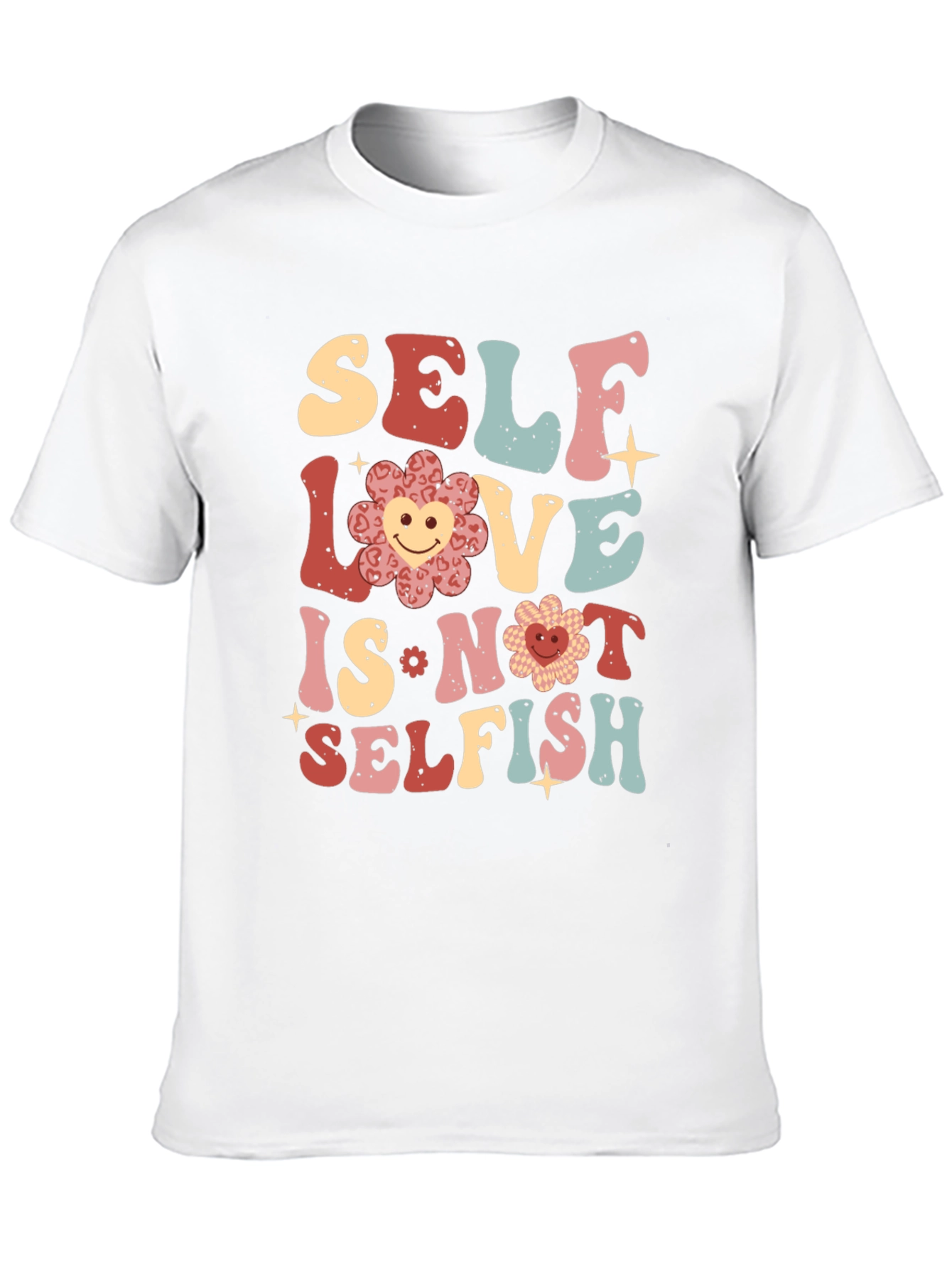 Self Love Graphic Tee - Trendy Unisex Shirt