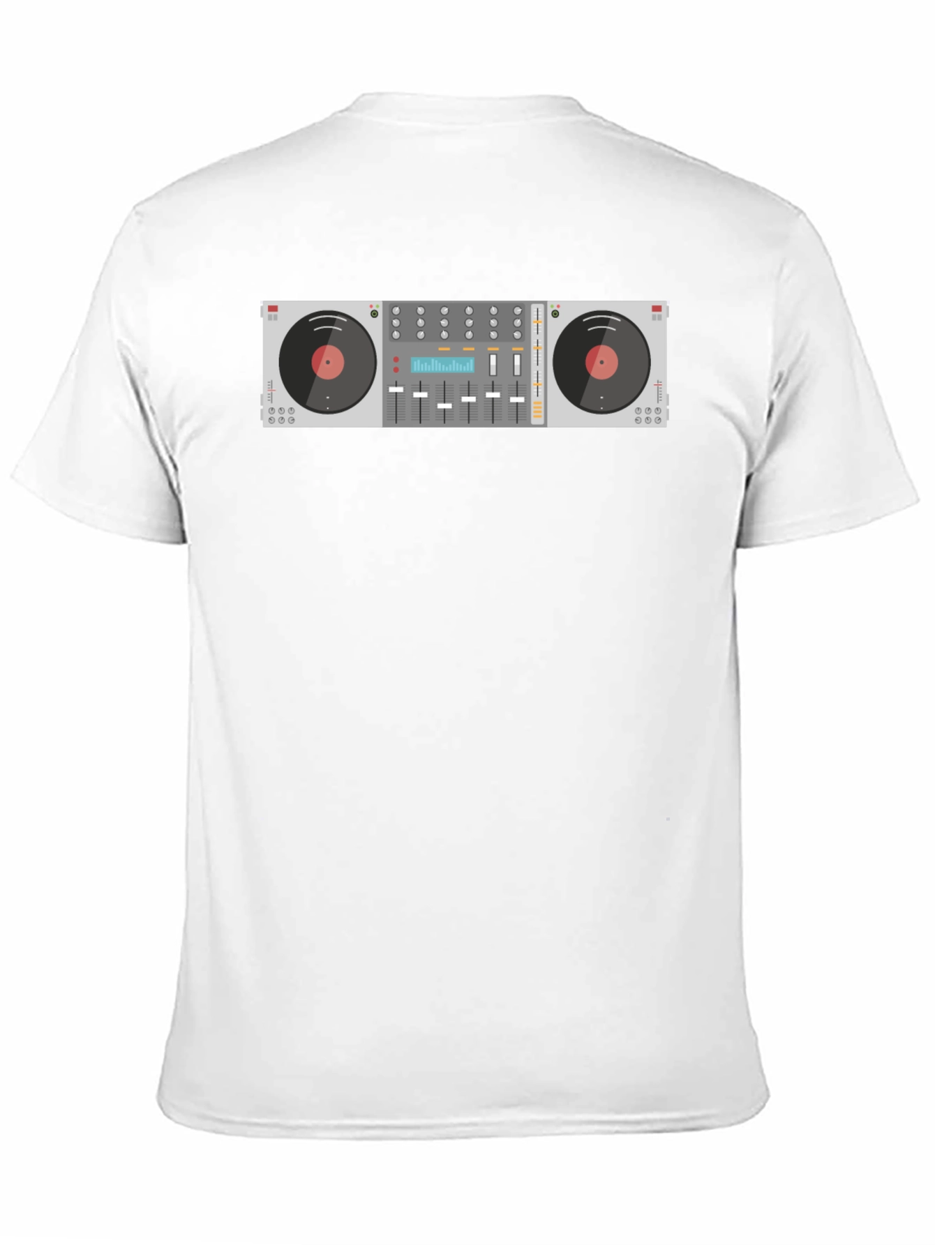 DJ Mixer Graphic Tee - Black Music Lover T-Shirt