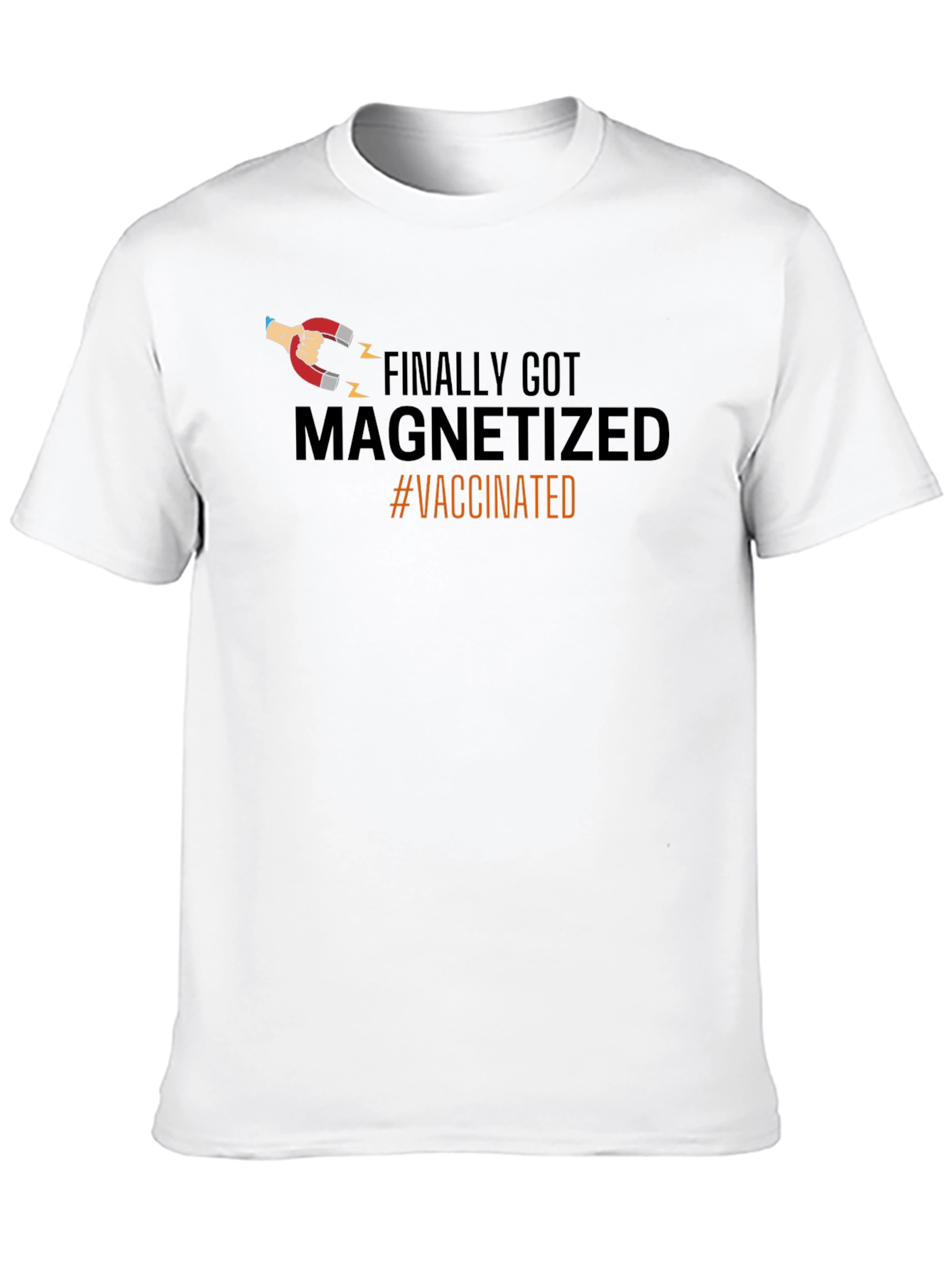 Magnetized Vaccinated T-Shirt