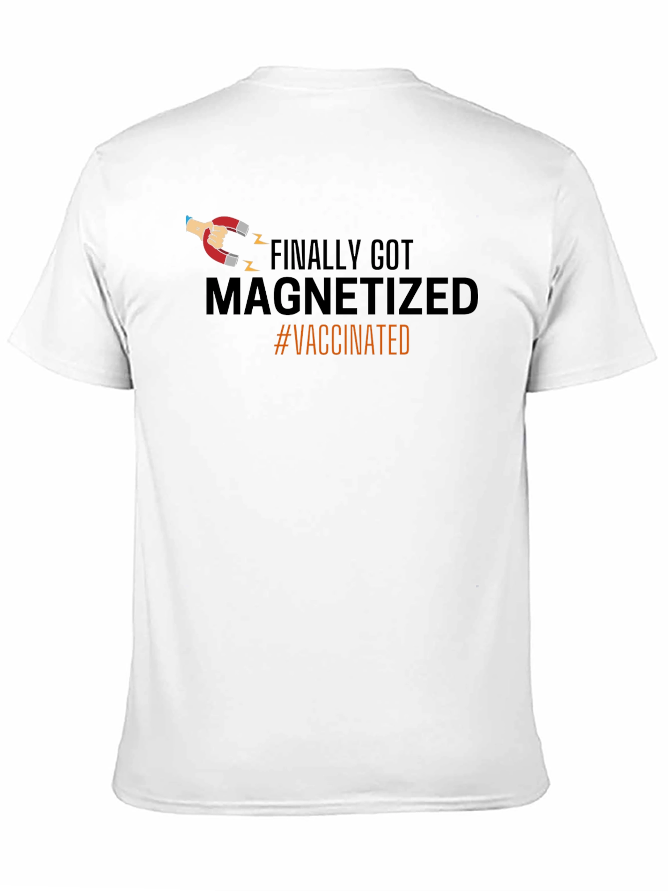 Magnetized Vaccinated T-Shirt