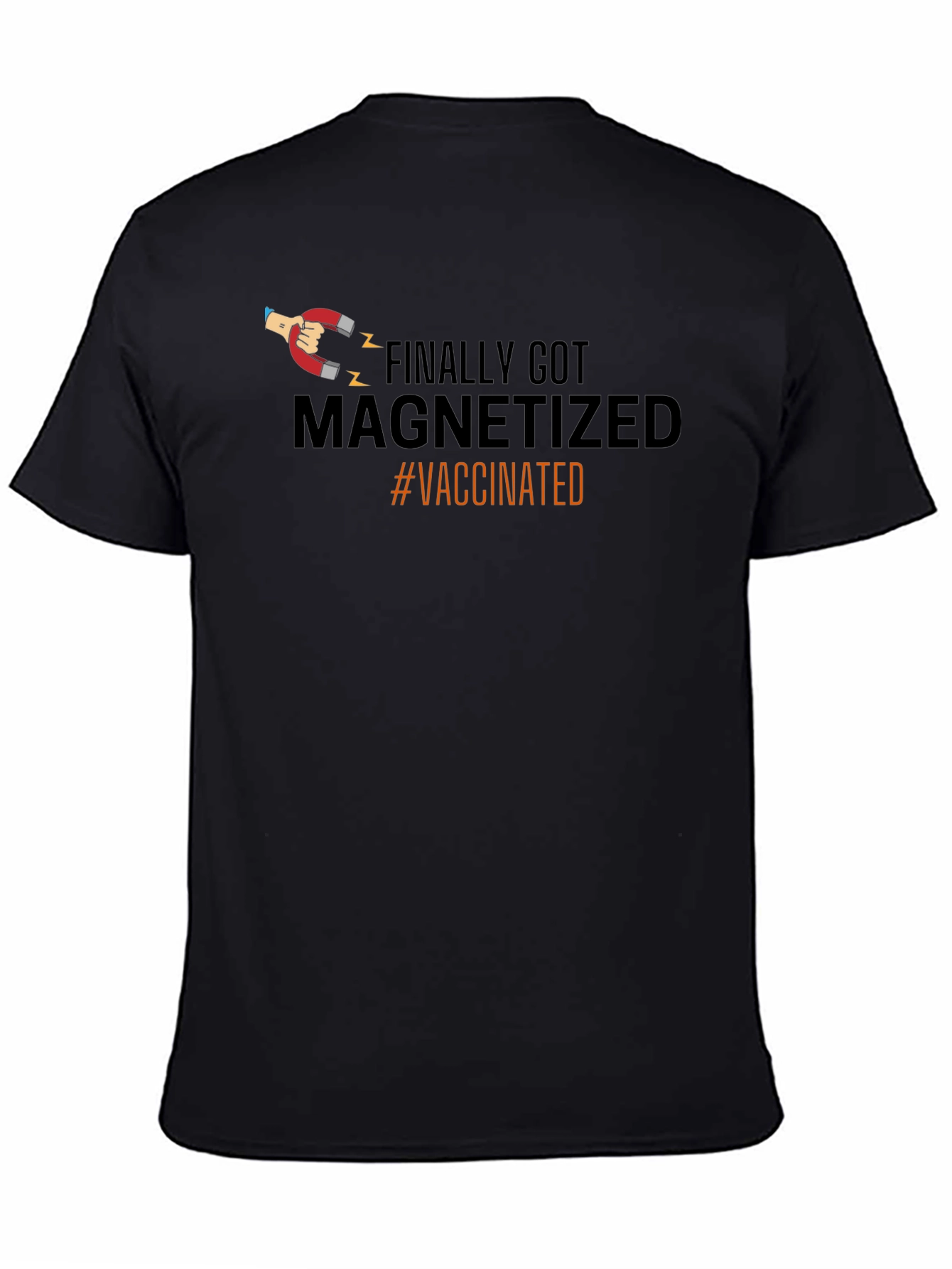 Magnetized Vaccinated T-Shirt