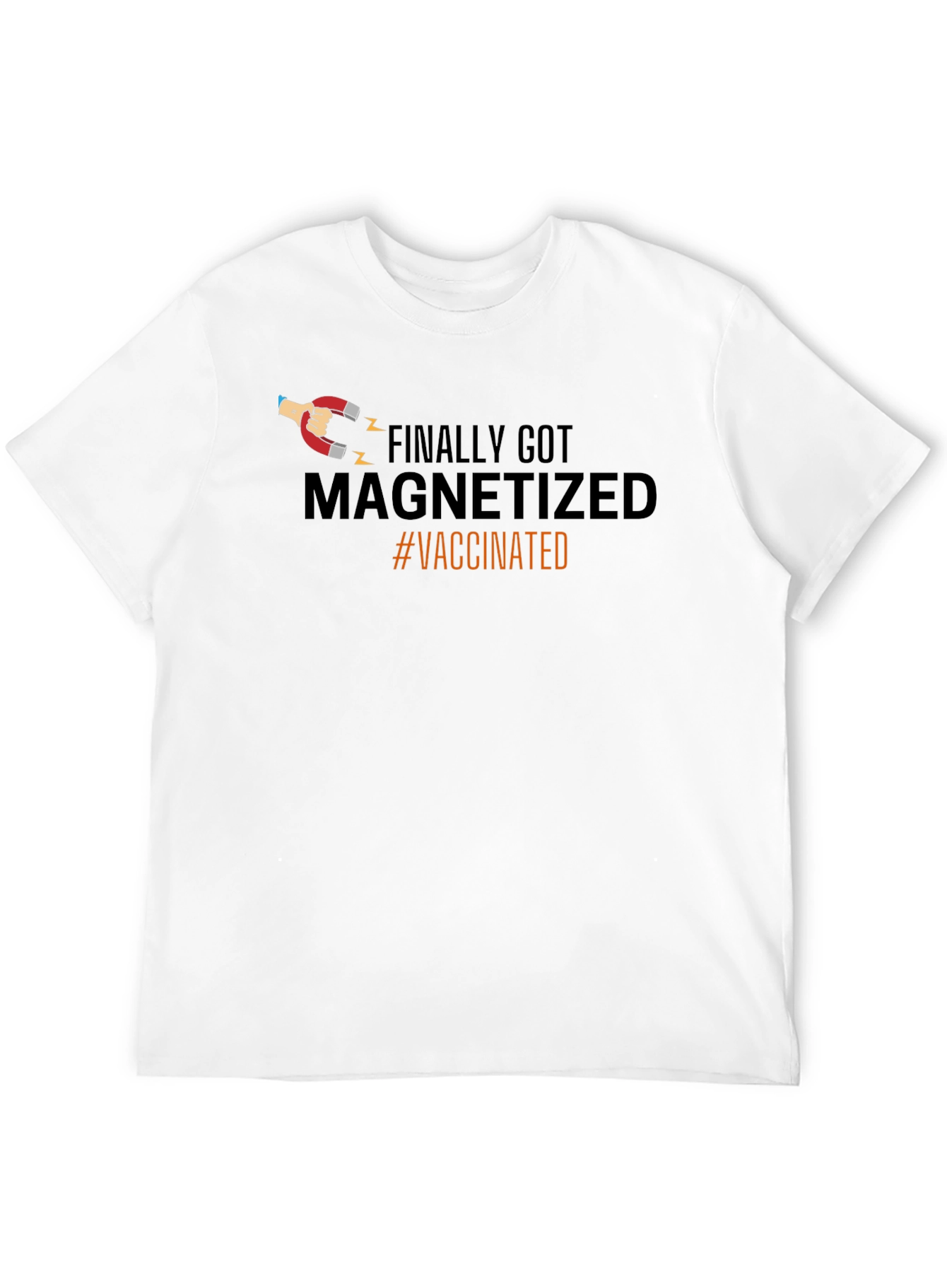 Magnetized Vaccinated T-Shirt
