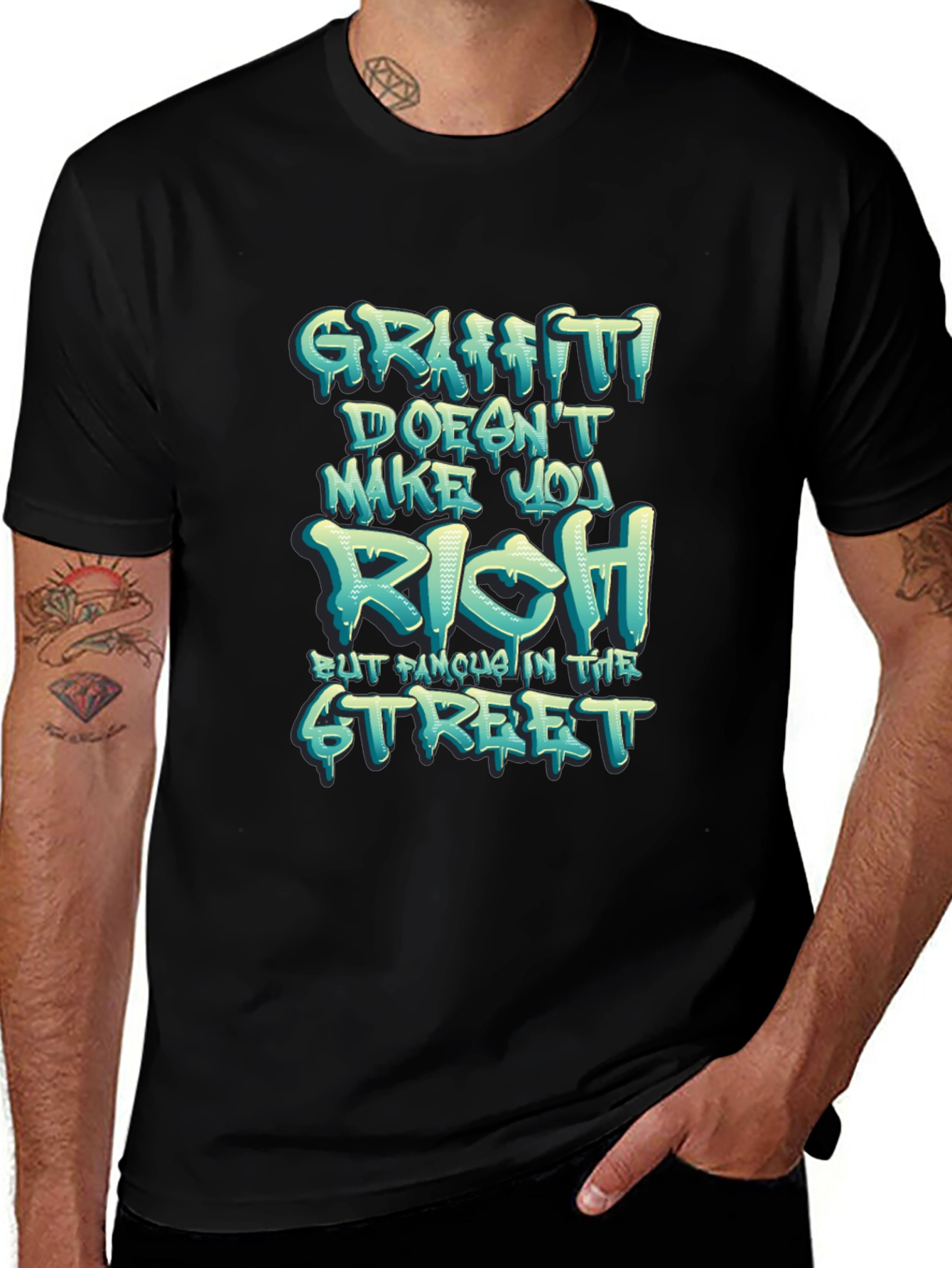 Graffiti Rich Street Tee