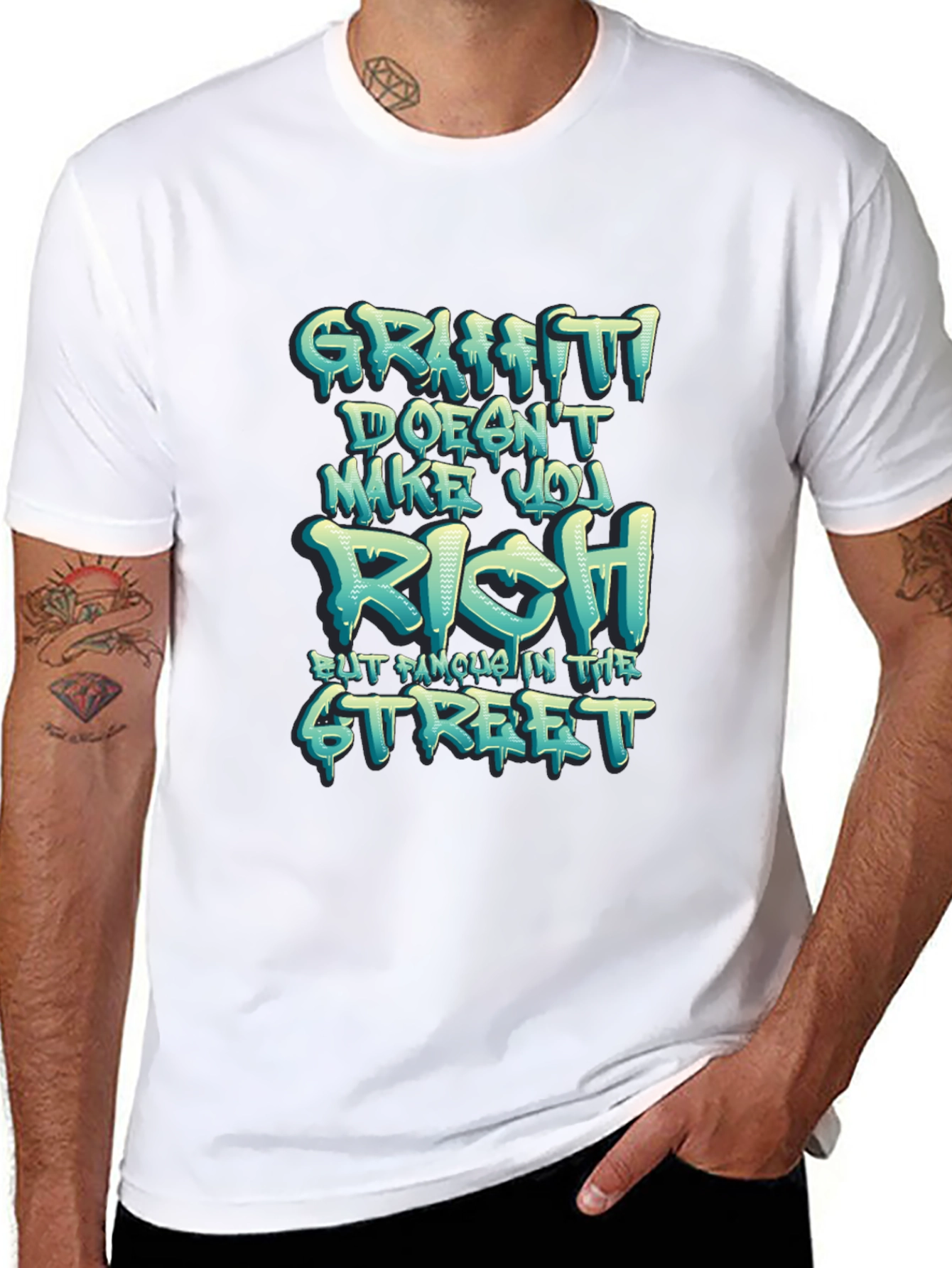 Graffiti Rich Street Tee