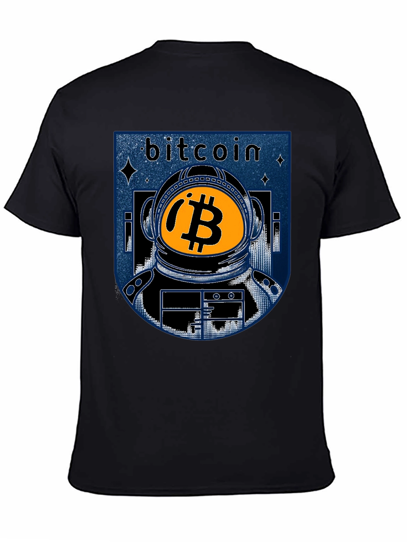 Bitcoin Astronaut Graphic Tee - Crypto Style