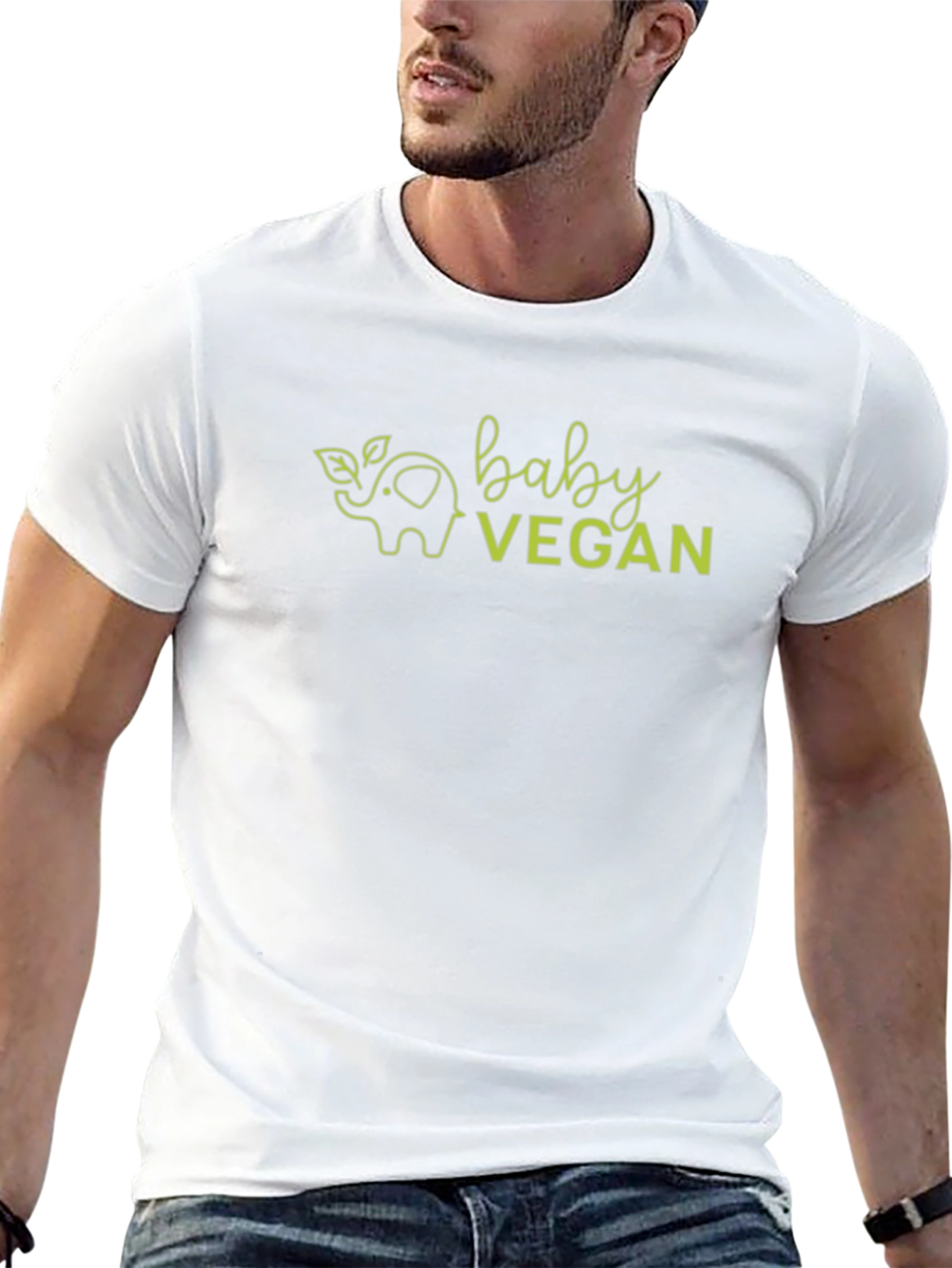 Baby Vegan Graphic Tee - Stylish and Eco-Friendly