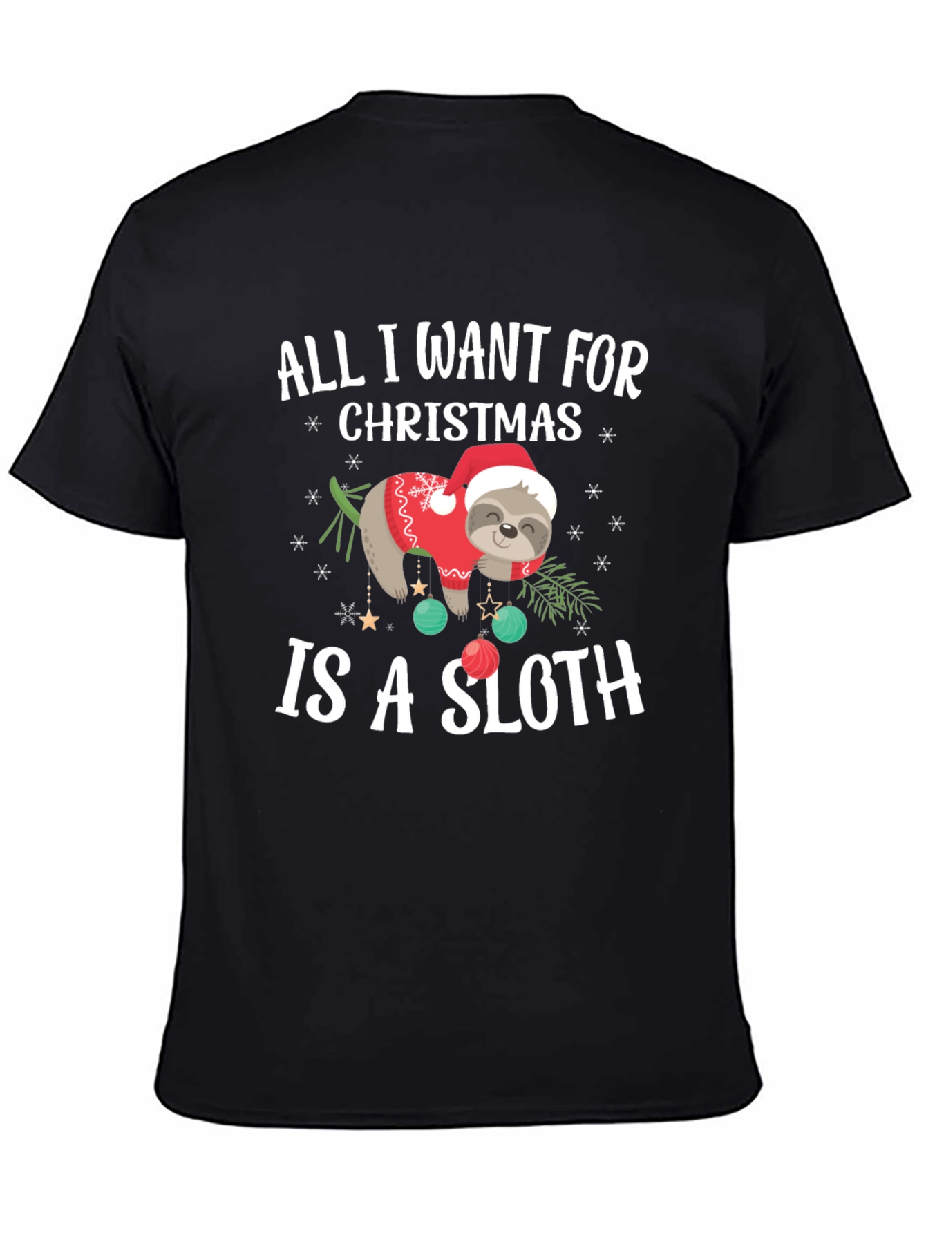 Christmas Sloth T-Shirt