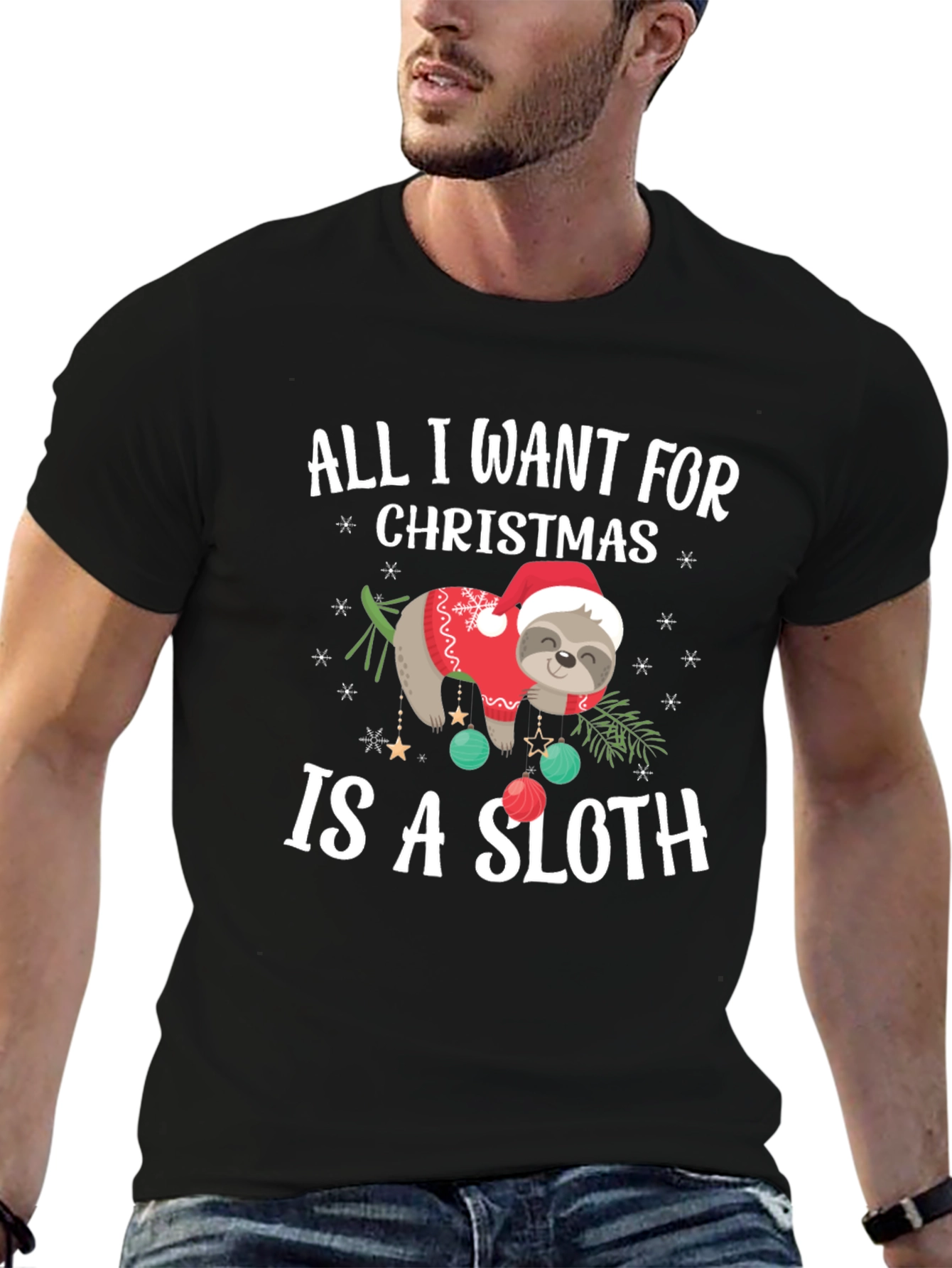 Christmas Sloth T-Shirt