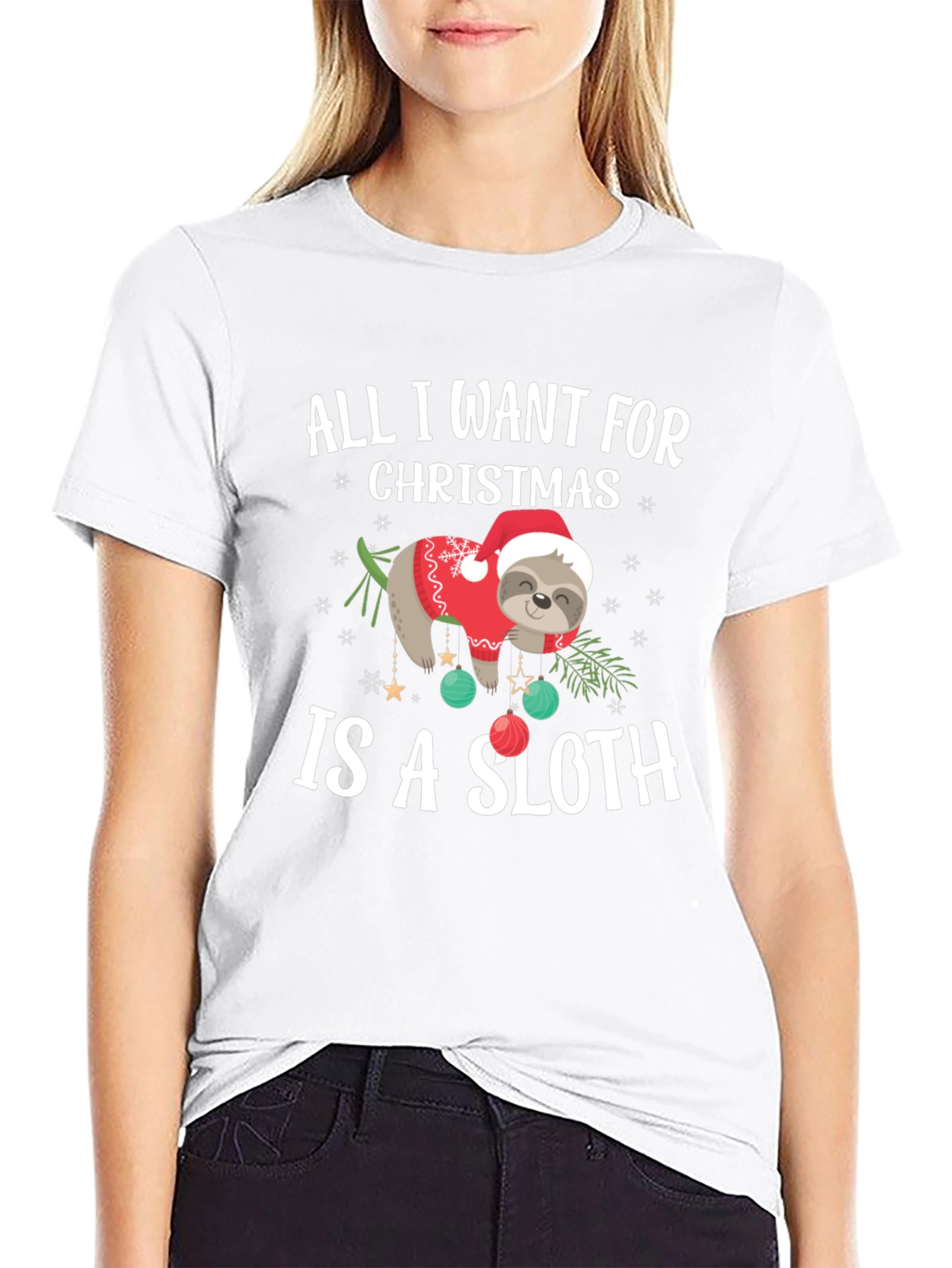 Christmas Sloth T-Shirt