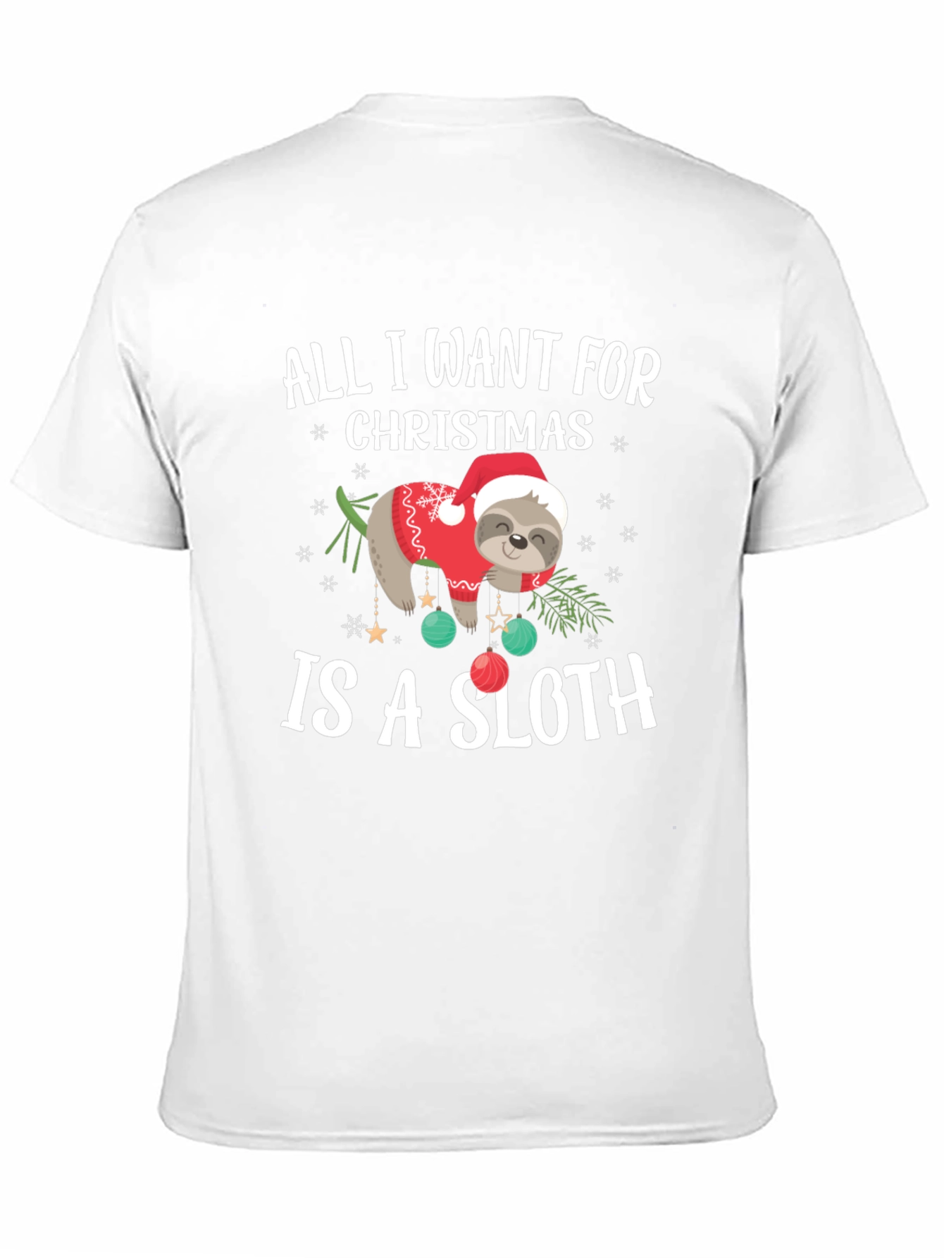 Christmas Sloth T-Shirt