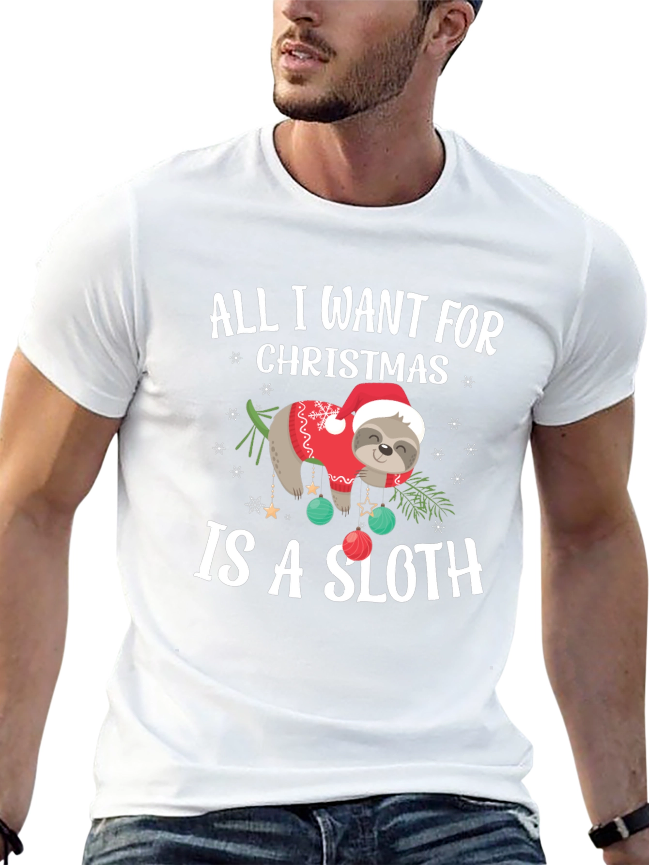 Christmas Sloth T-Shirt