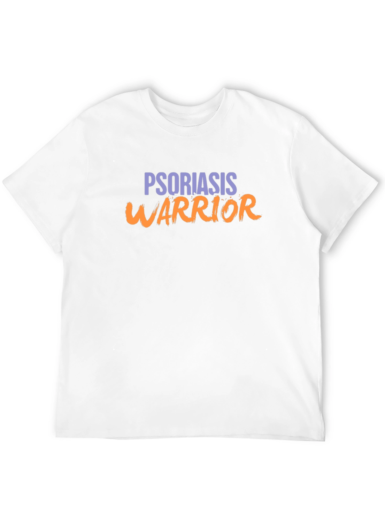 Psoriasis Warrior Black Graphic T-Shirt