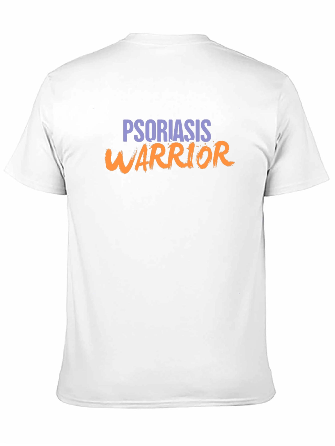 Psoriasis Warrior Black Graphic T-Shirt