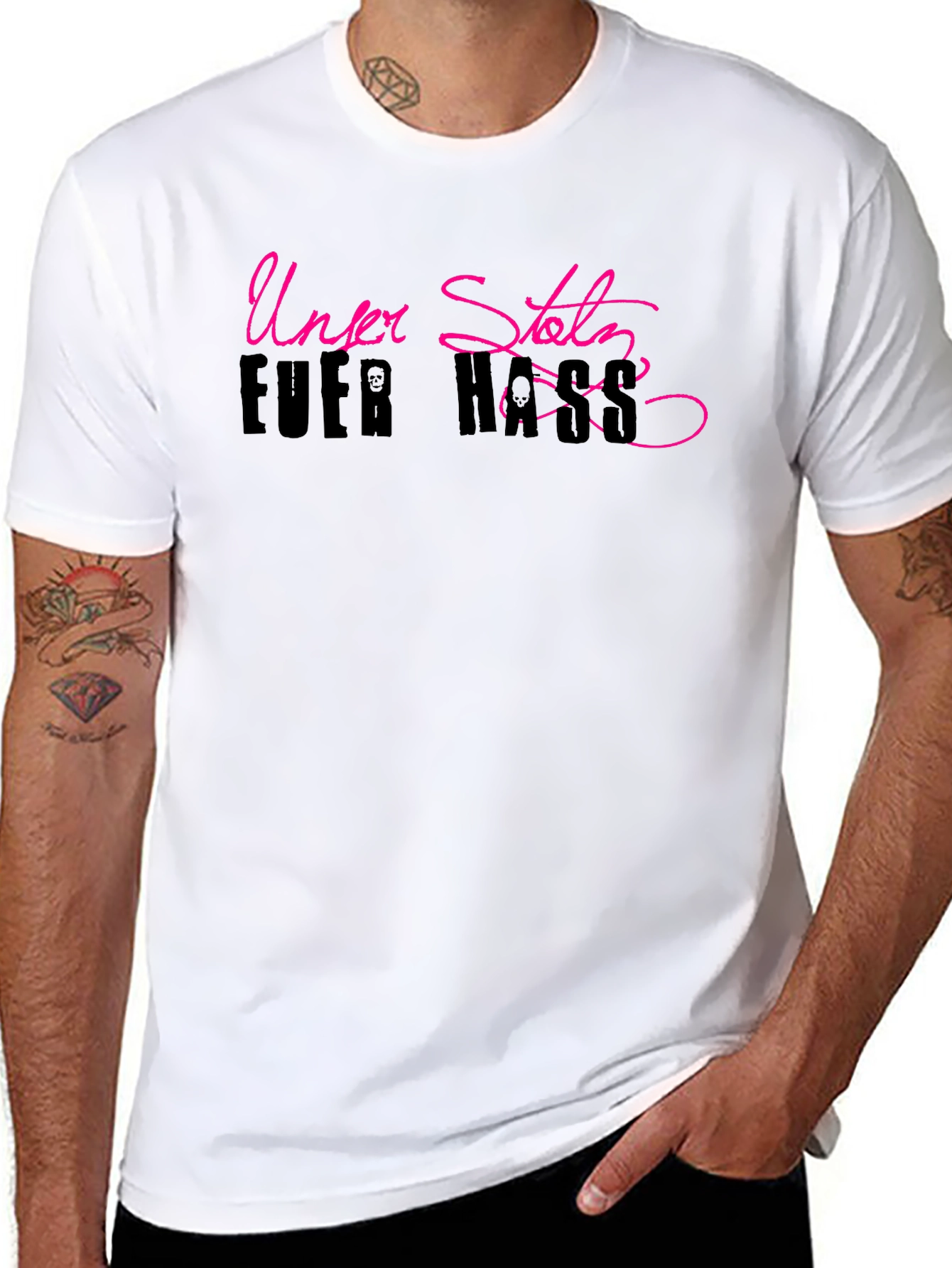 Unzer Stolz Fuer Hass T-Shirt