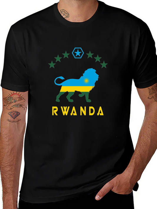 Rwanda Pride Lion T-Shirt