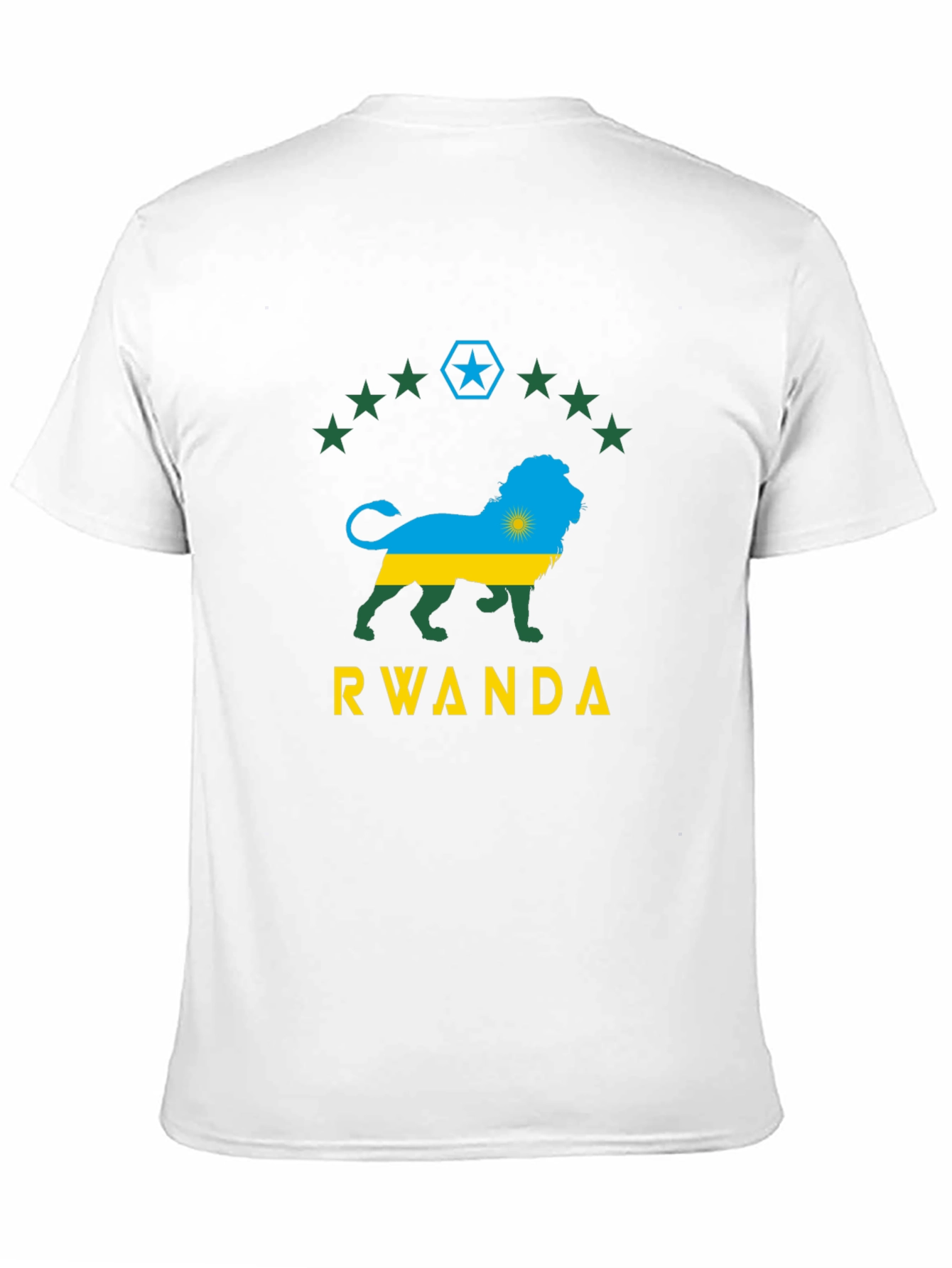 Rwanda Pride Lion T-Shirt