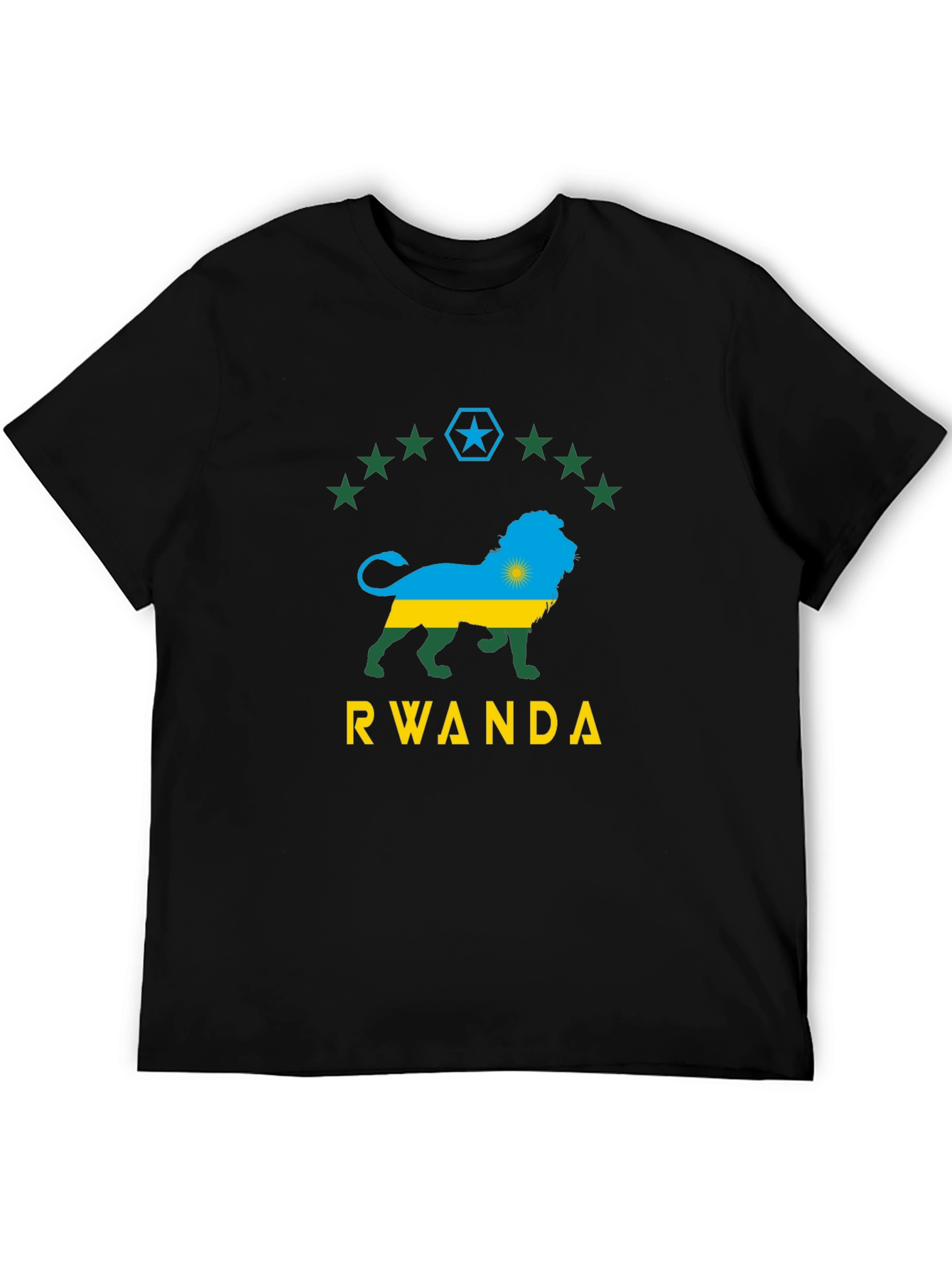 Rwanda Pride Lion T-Shirt