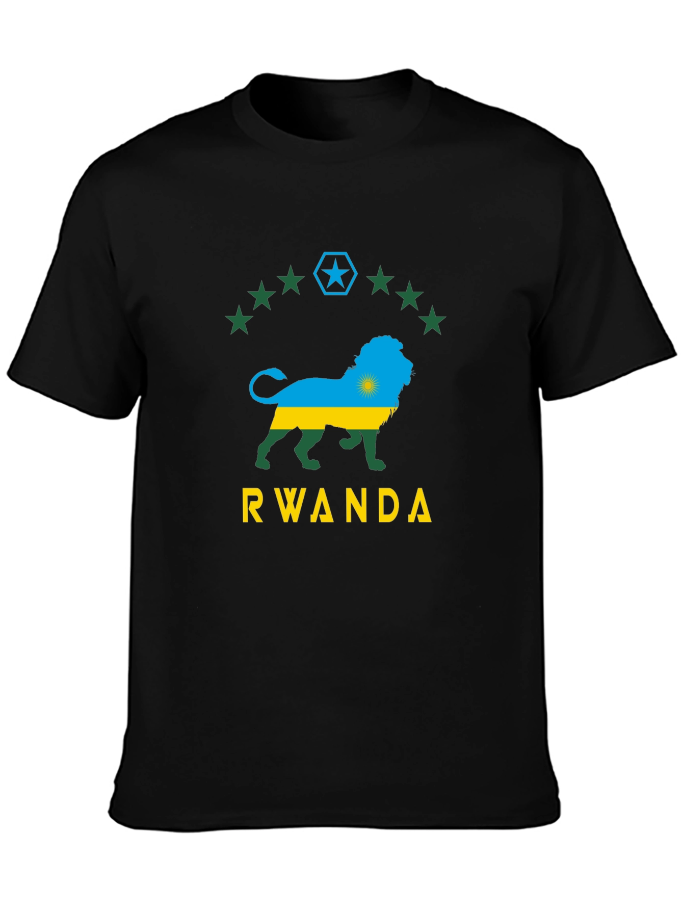 Rwanda Pride Lion T-Shirt