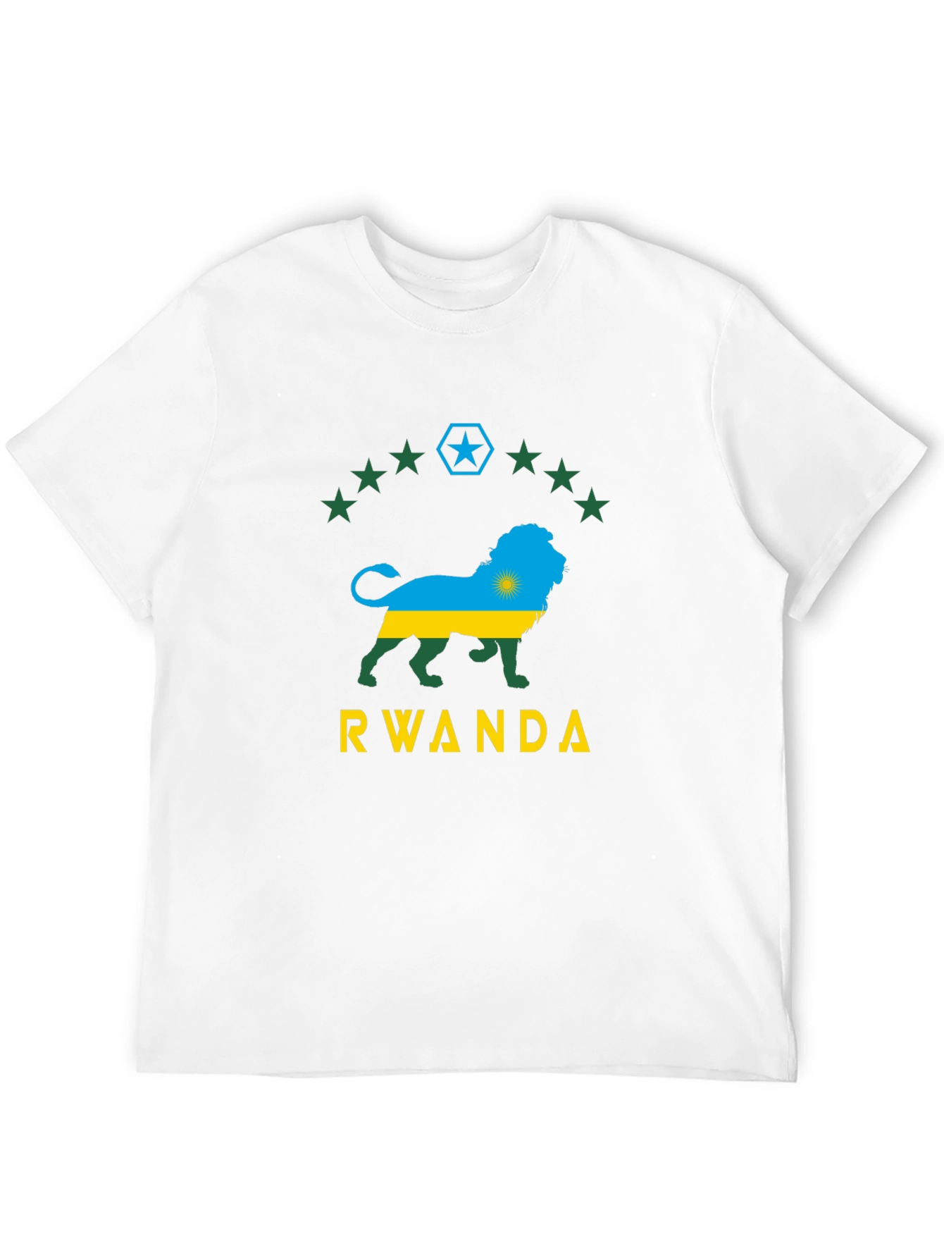 Rwanda Pride Lion T-Shirt