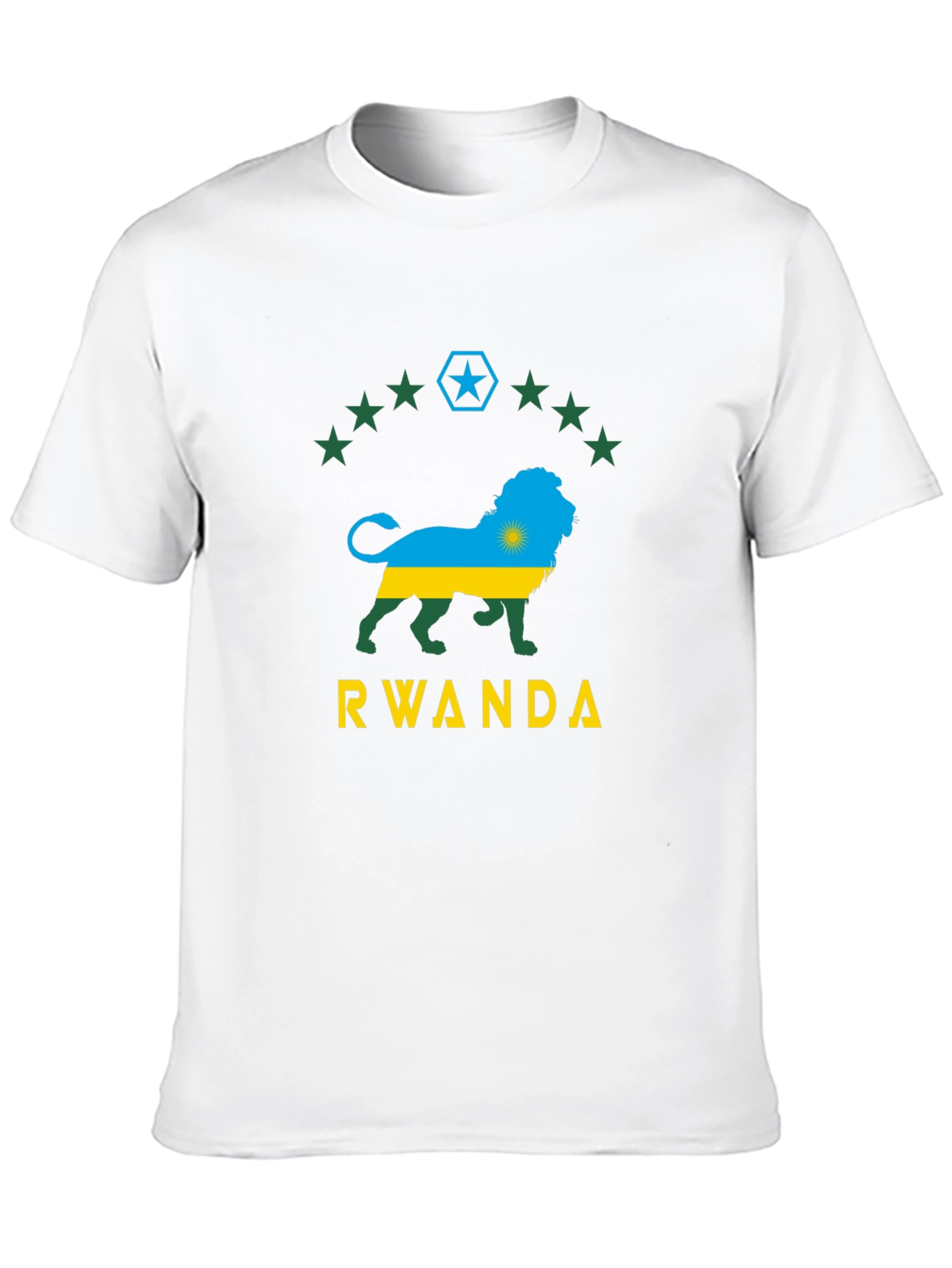 Rwanda Pride Lion T-Shirt