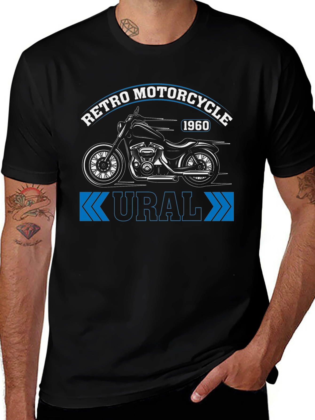 Retro Motorcycle 1960 Ural T-Shirt