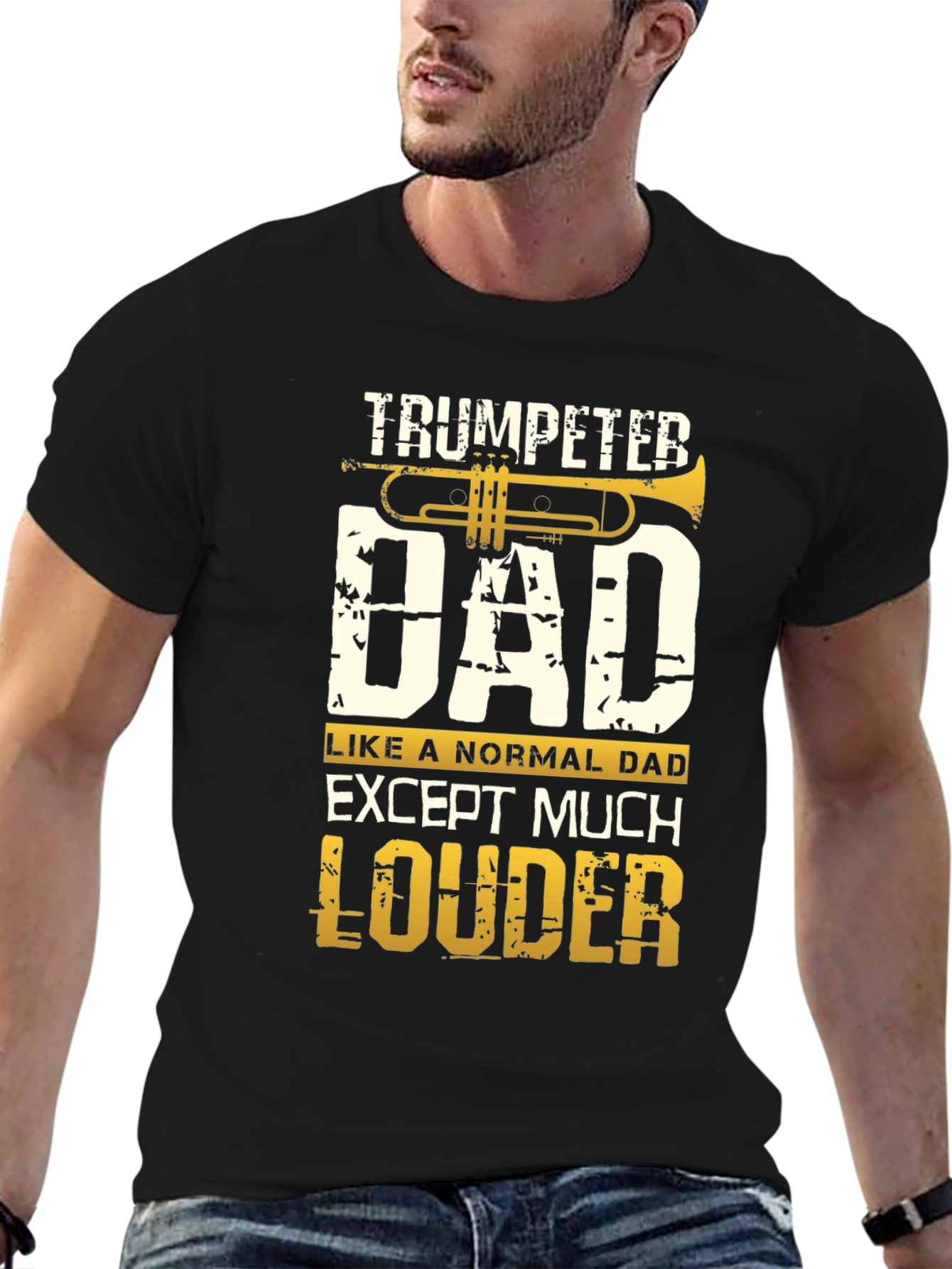 Trumpeter Dad T-Shirt - Loud and Proud!