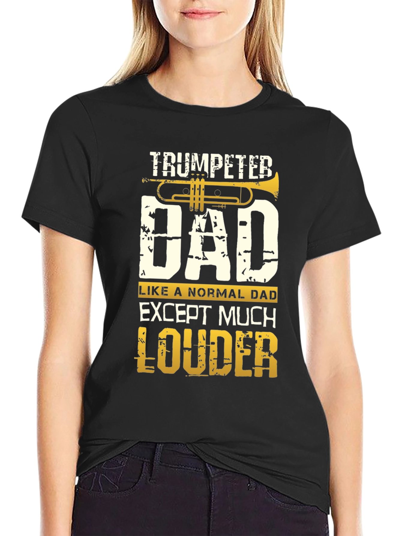 Trumpeter Dad T-Shirt - Loud and Proud!