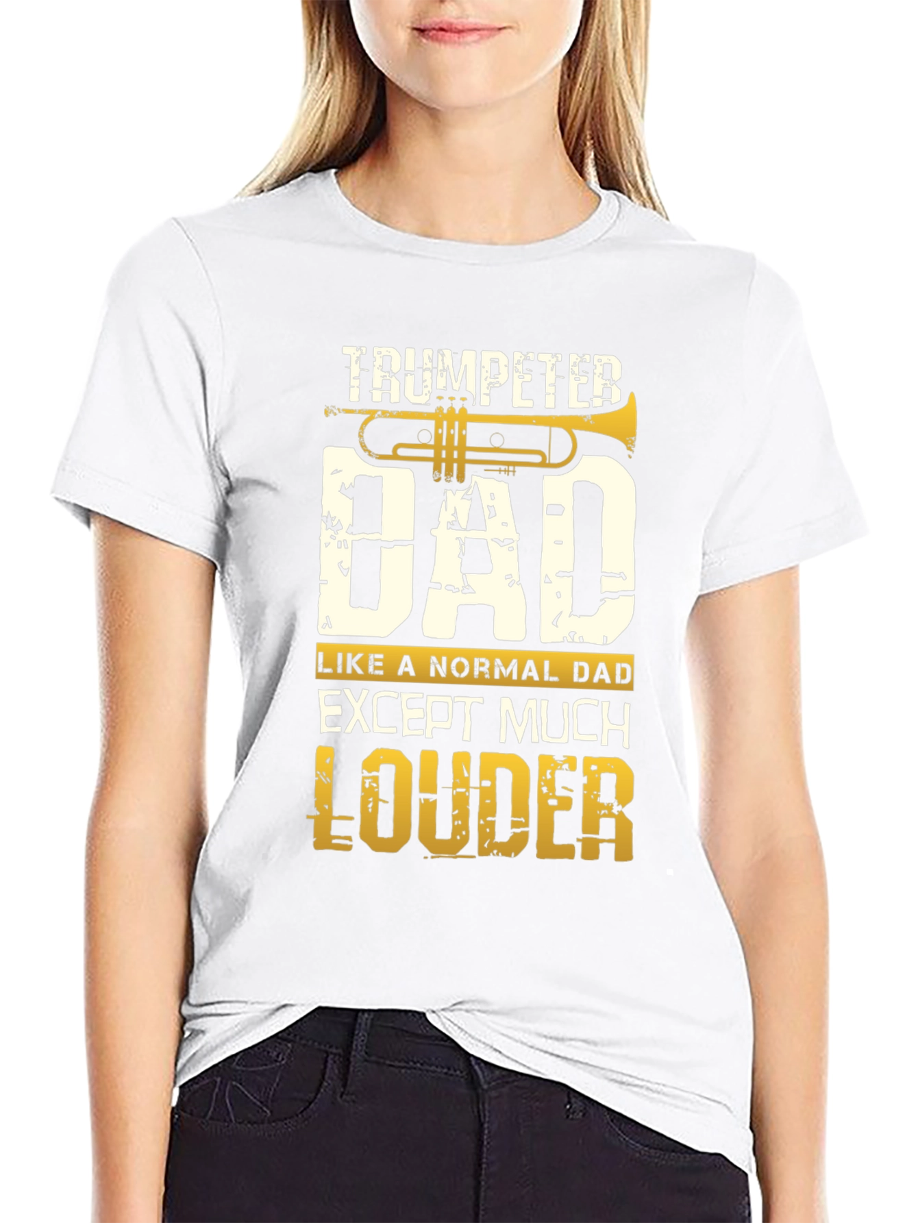 Trumpeter Dad T-Shirt - Loud and Proud!
